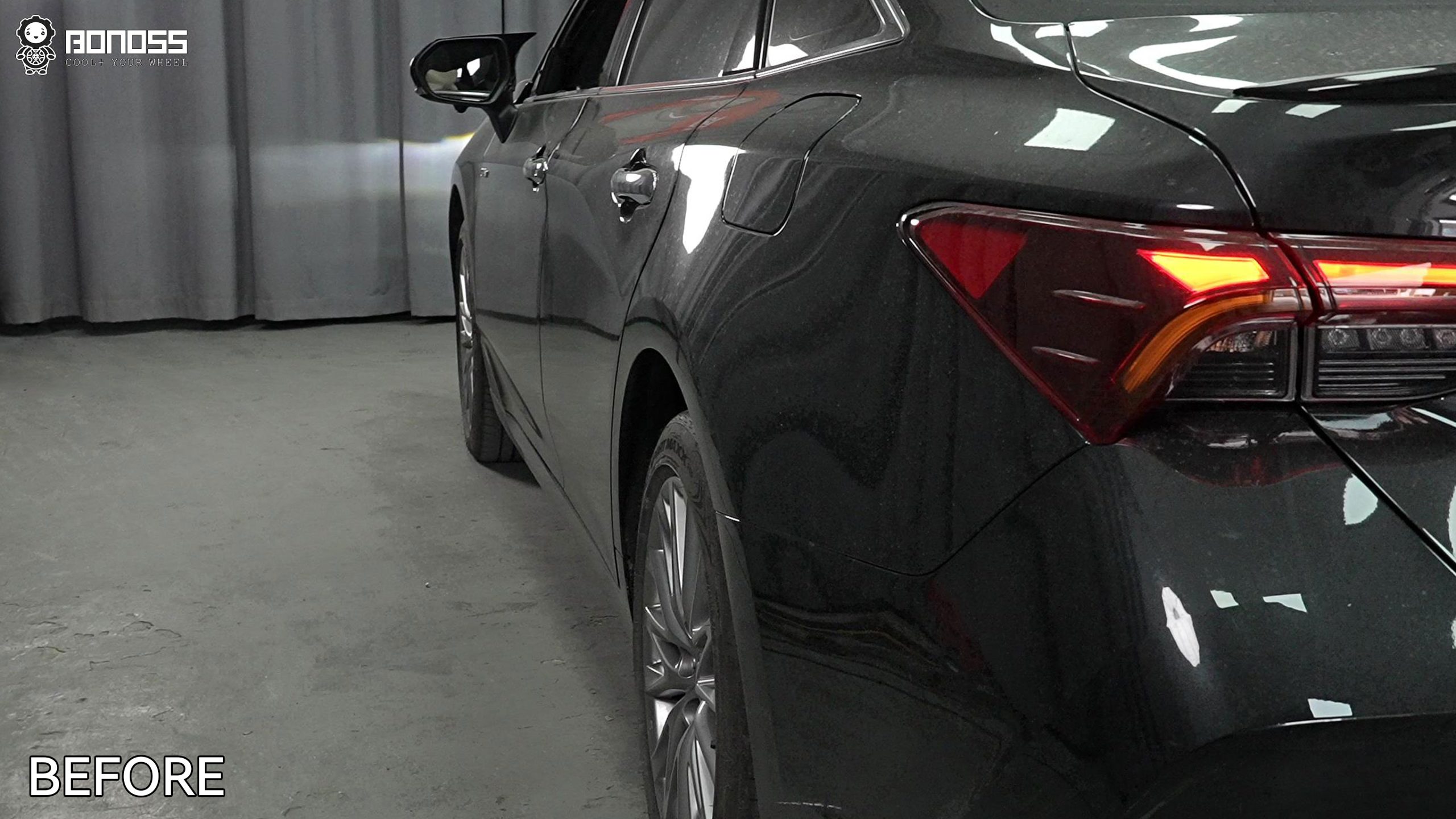 BONOSS Forged Active Cooling 2024 Toyota Avalon Wheel Spacers Front 20mm Rear 20mm Before and After (10)