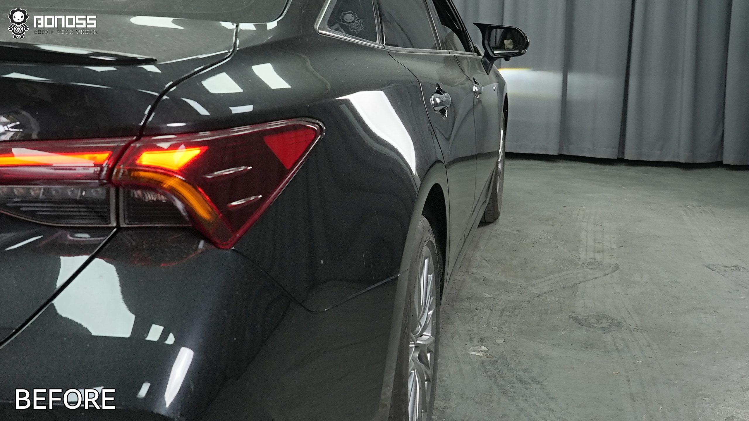 BONOSS Forged Active Cooling 2024 Toyota Avalon Wheel Spacers Front 20mm Rear 20mm Before and After (11)