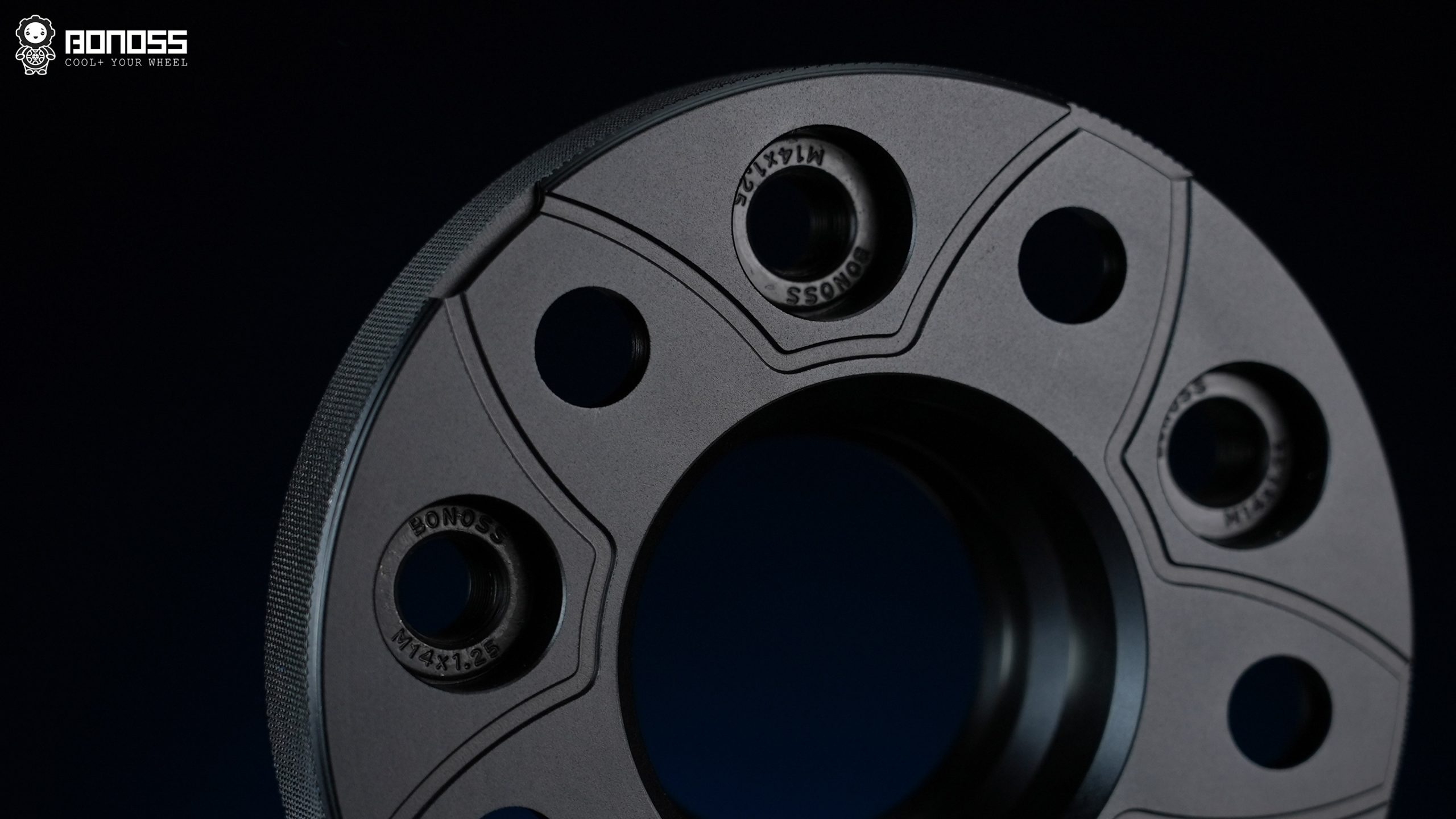 BONOSS Forged Active Cooling 2026 iCAR V23 Wheel Spacers Front 25mm Rear 25mm Before and After (1)