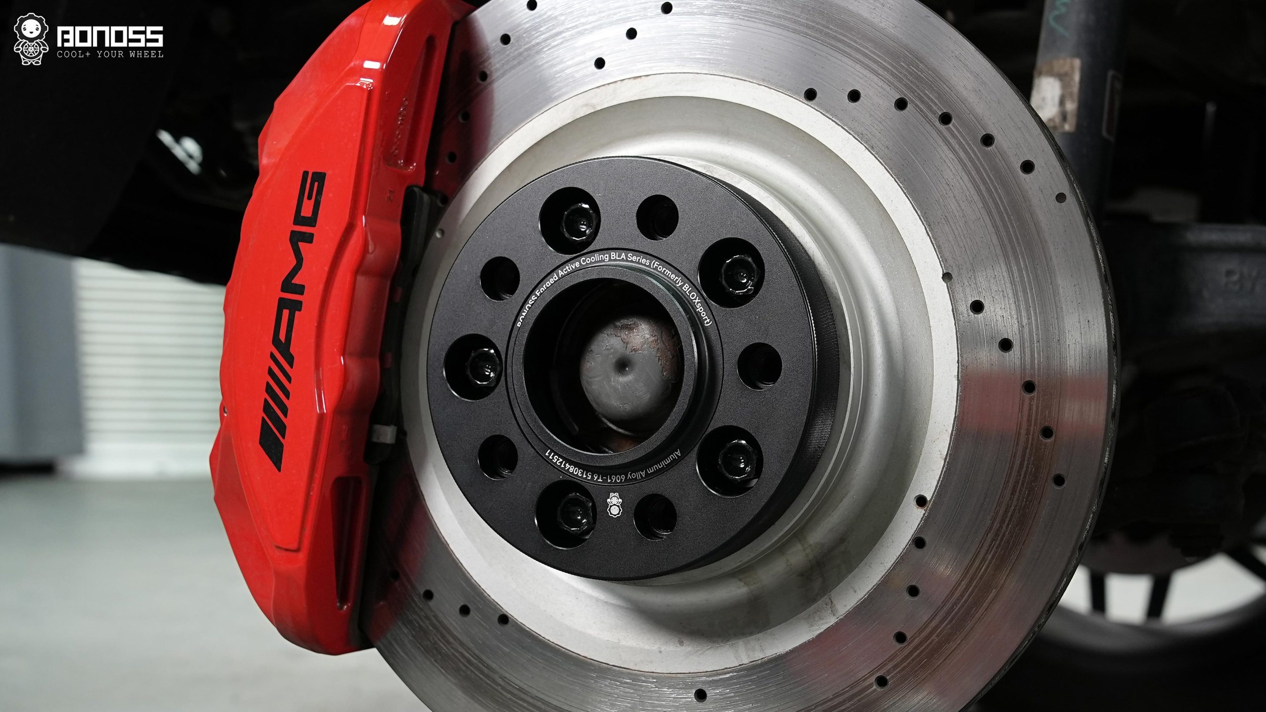 BONOSS Forged Active Cooling Mercedes-Benz G-Class Wheel Spacers Front 35mm Rear 40mm Before and After (14)