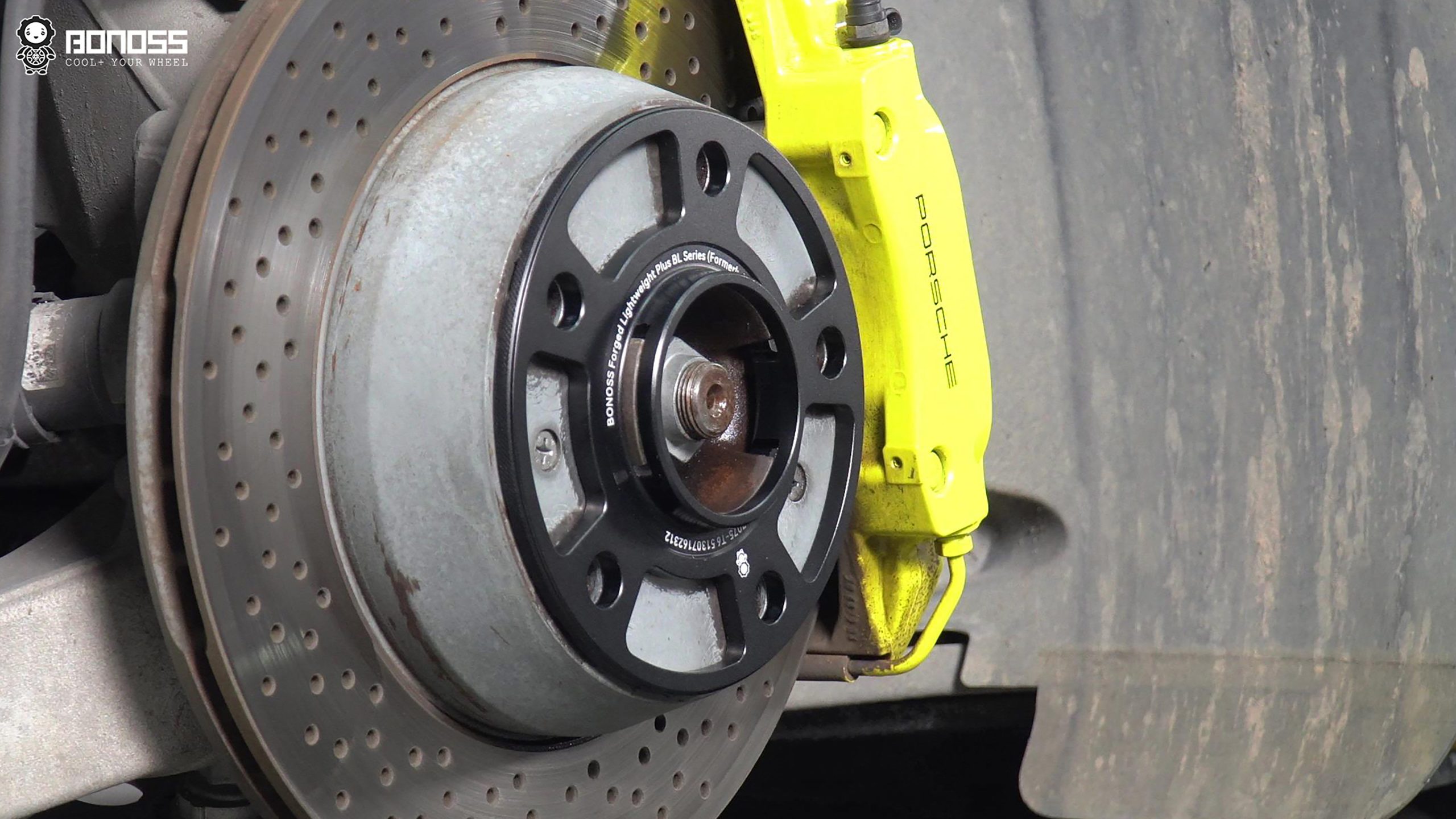 BONOSS Forged Lightweight Plus 2018 Porsche 718 Wheel Spacers Front 12mm Rear 7mm Before and After (14)