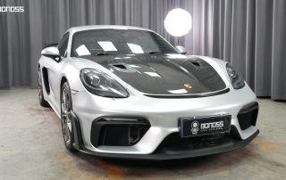 BONOSS Forged Lightweight Plus 2018 Porsche 718 Wheel Spacers Front 12mm Rear 7mm Before and After (3)