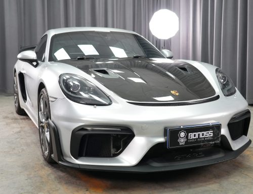 BONOSS Forged Lightweight Plus 2018 Porsche 718 Wheel Spacers Front 12mm Rear 7mm Before and After