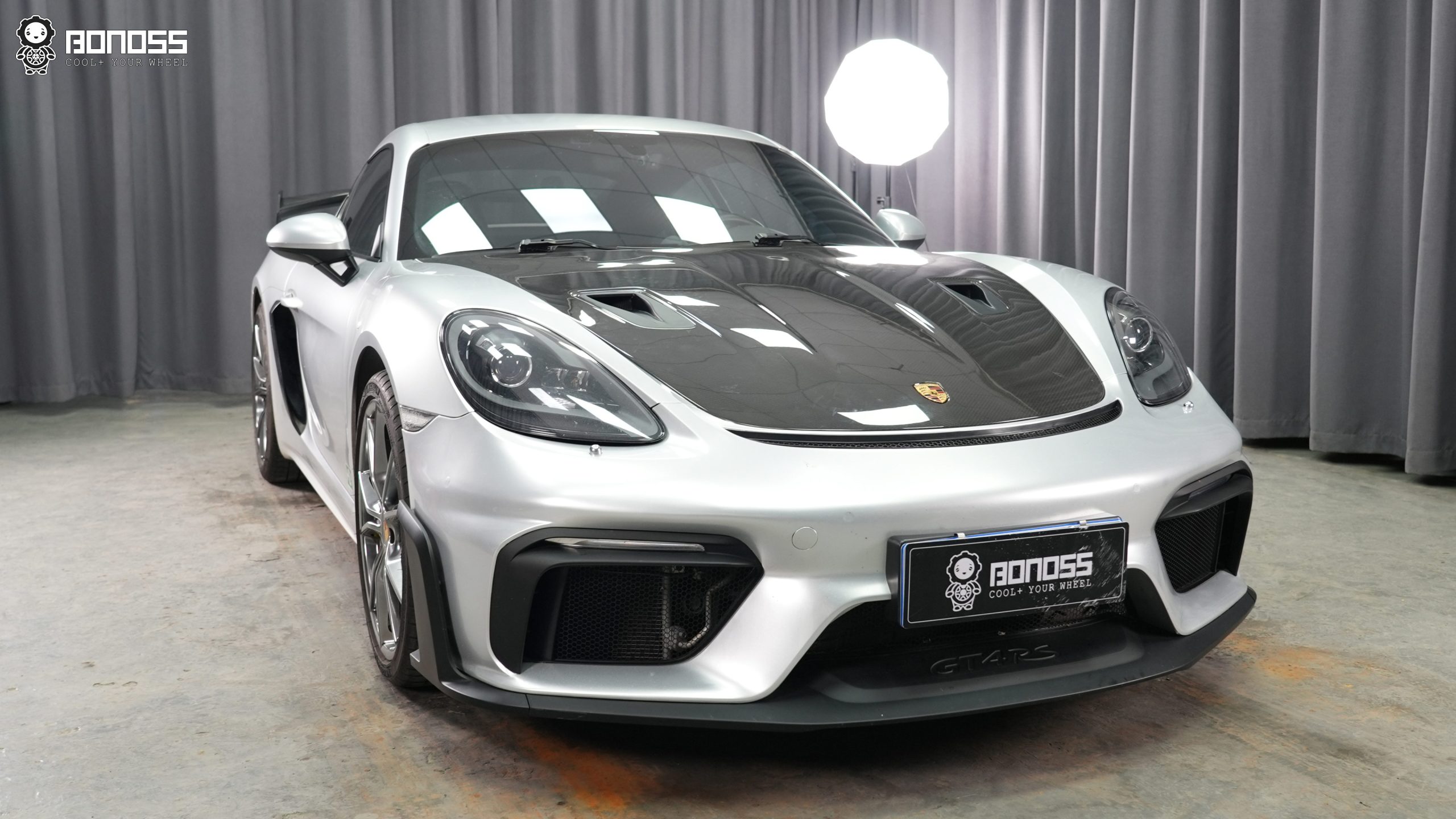 BONOSS Forged Lightweight Plus 2018 Porsche 718 Wheel Spacers Front 12mm Rear 7mm Before and After (3)