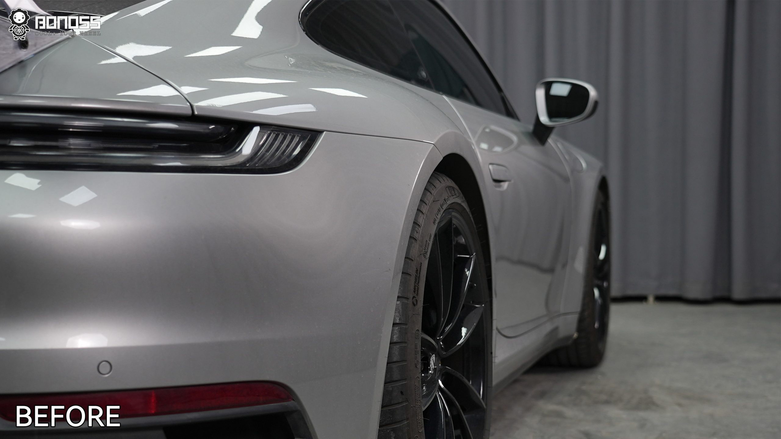 BONOSS Forged Lightweight Plus 2020 Porsche 911 Wheel Spacers Front 15mm Rear 15mm Before and After (11)