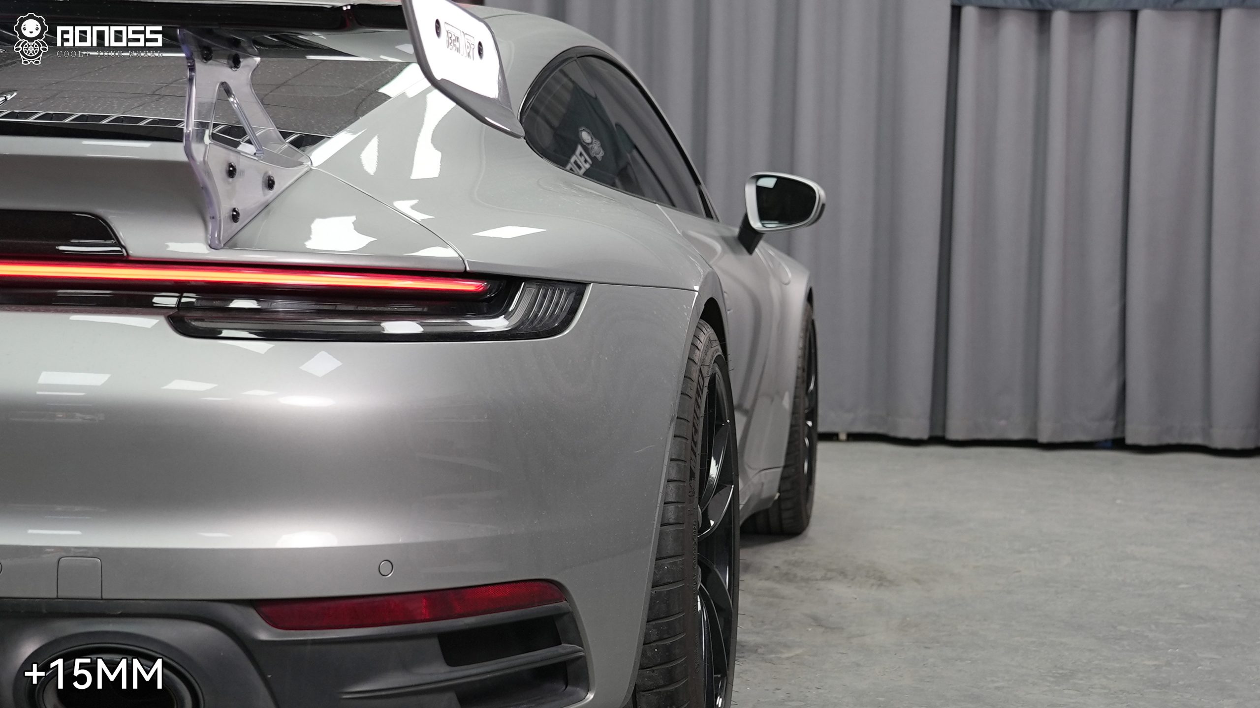 BONOSS Forged Lightweight Plus 2020 Porsche 911 Wheel Spacers Front 15mm Rear 15mm Before and After (6)