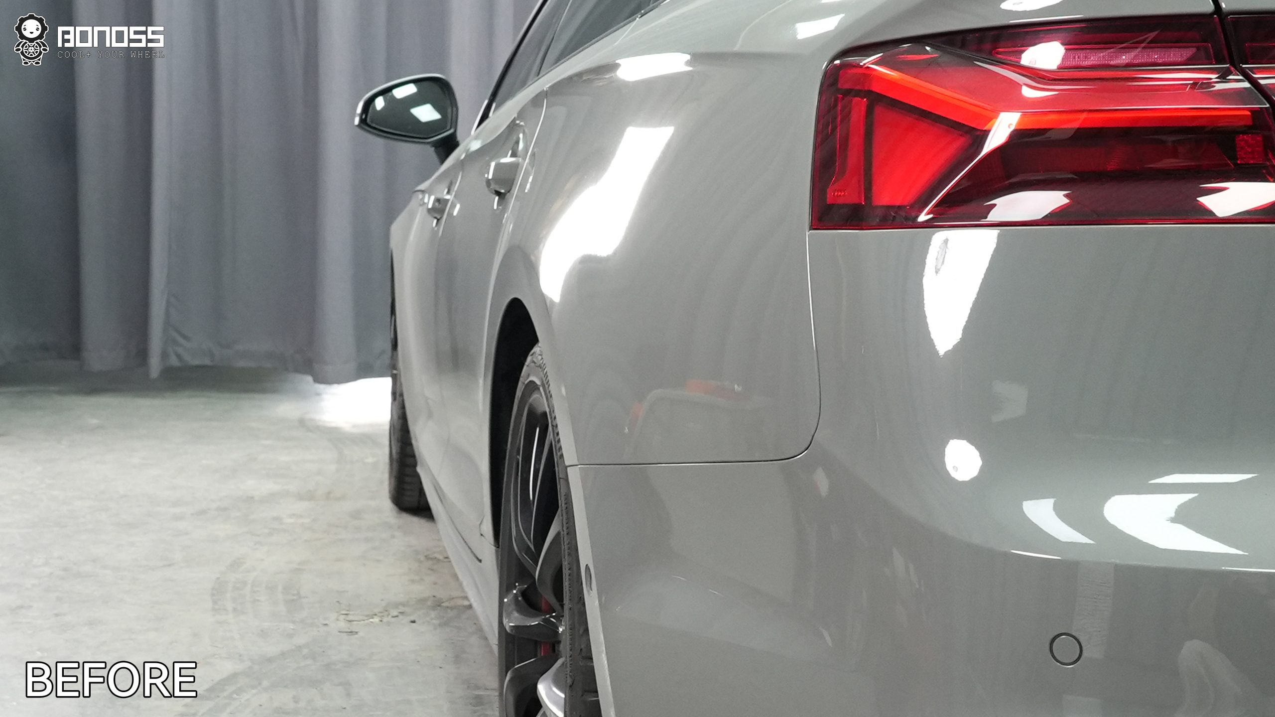 BONOSS Forged Lightweight Plus 2021 Audi S5 Wheel Spacers Front 15mm Rear 20mm Before and After (10)