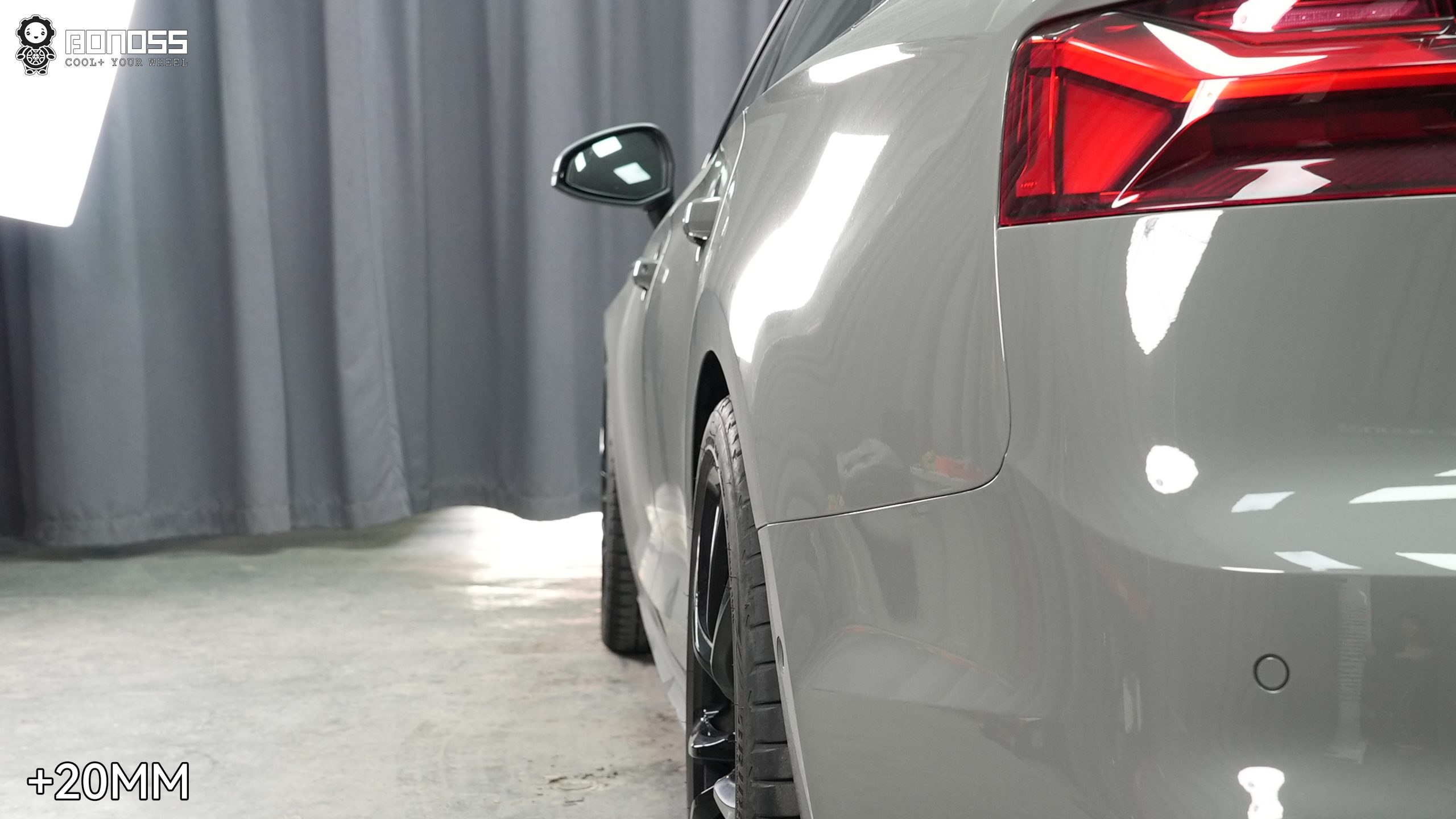 BONOSS Forged Lightweight Plus 2021 Audi S5 Wheel Spacers Front 15mm Rear 20mm Before and After (5)