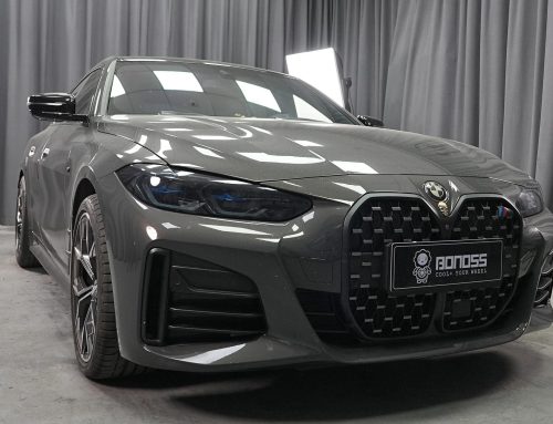 BONOSS Forged Lightweight Plus 2022 BMW 4 Series Wheel Spacers Front 12mm Rear 15mm Before and After