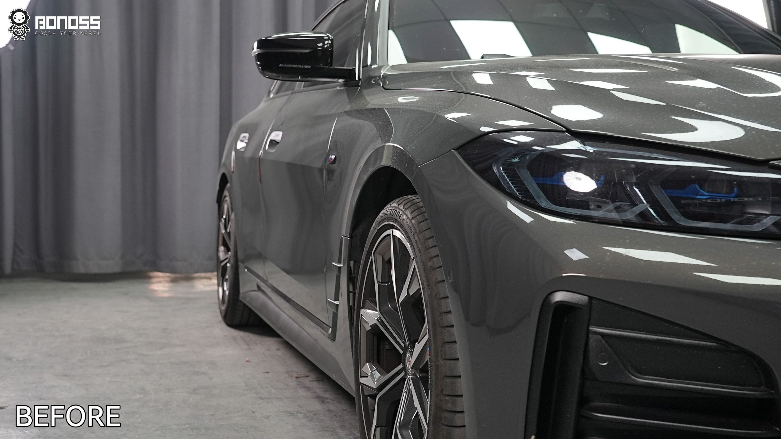 BONOSS Forged Lightweight Plus 2022 BMW 4 Series Wheel Spacers Front 12mm Rear 15mm Before and After (9)