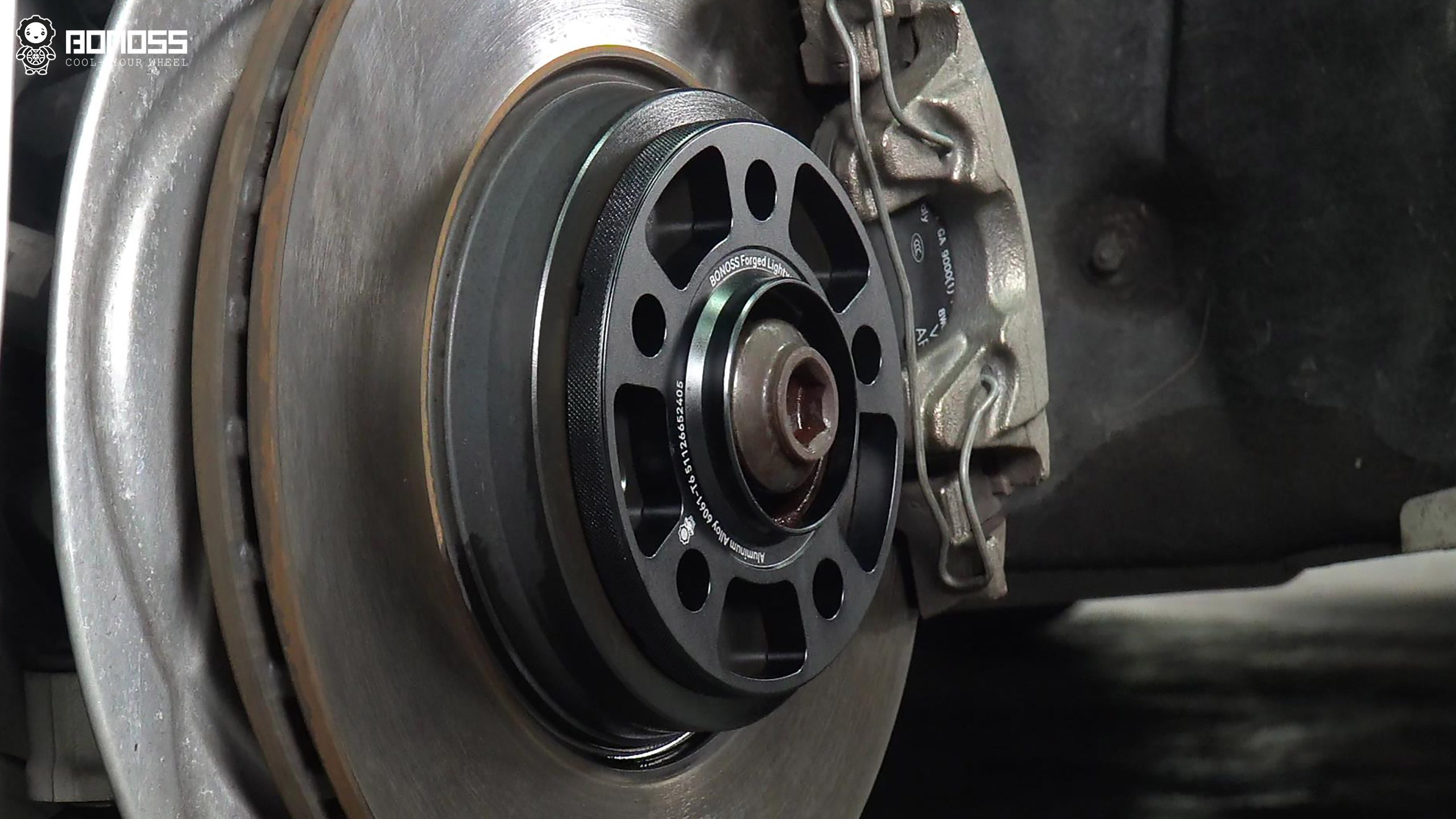 BONOSS Forged Lightweight Plus 2023 Audi A5 Wheel Spacers Front 12mm Rear 15mm Before and After (13)