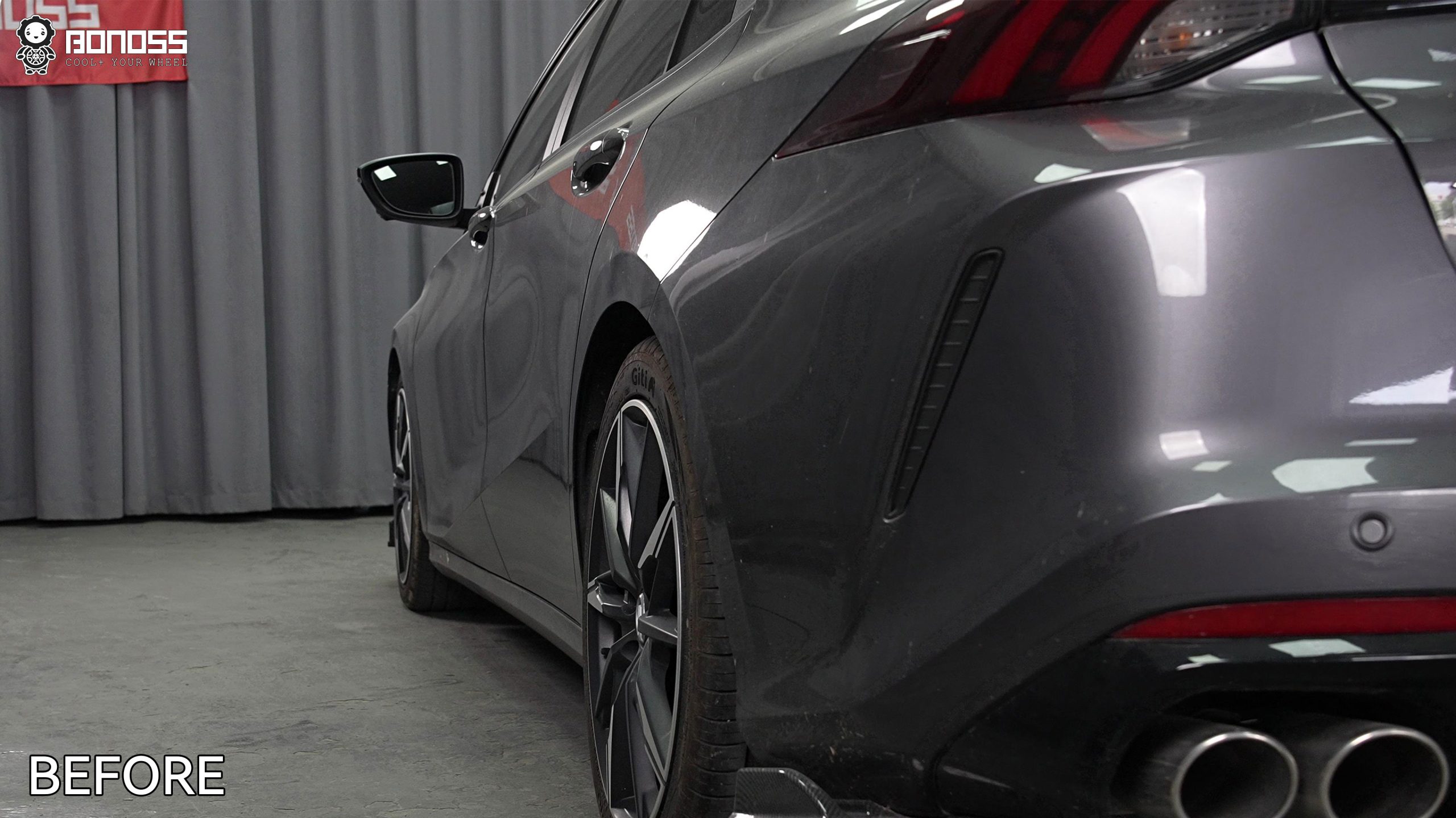 BONOSS Forged Lightweight Plus 2024 GAC Empow Wheel Spacers Front 20mm Rear 15mm Before and After (10)