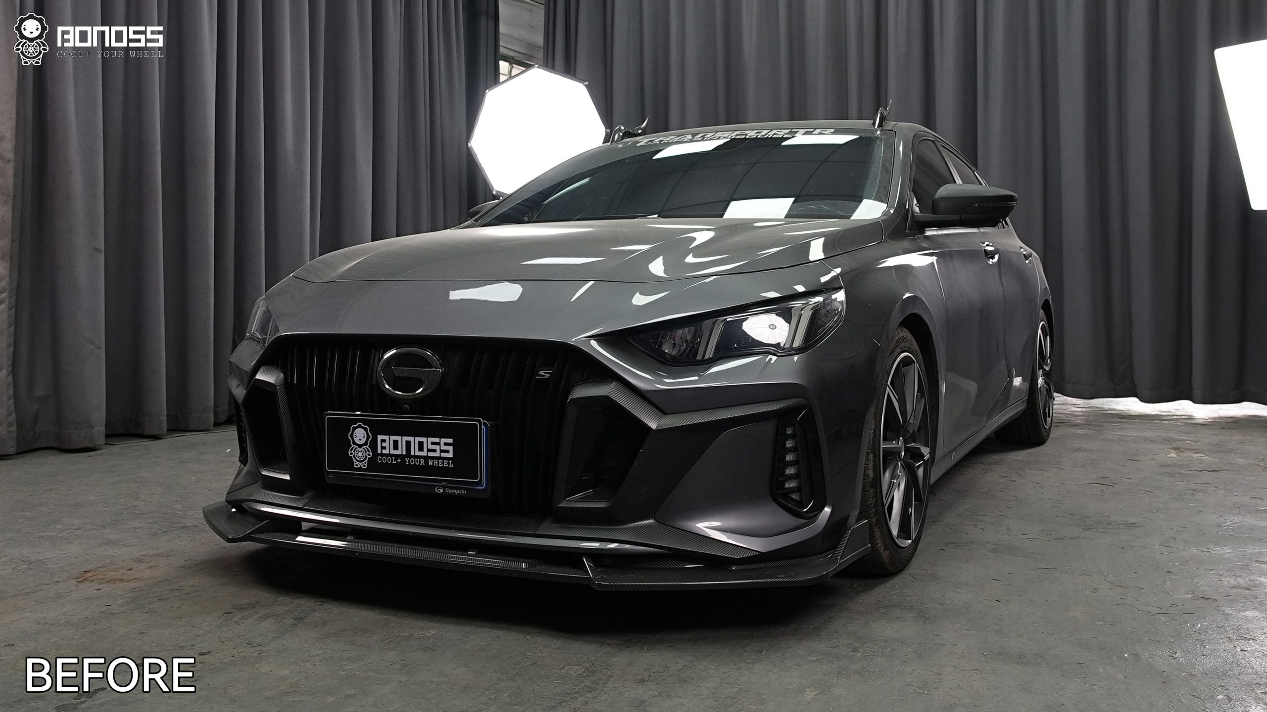 BONOSS Forged Lightweight Plus 2024 GAC Empow Wheel Spacers Front 20mm Rear 15mm Before and After (7)