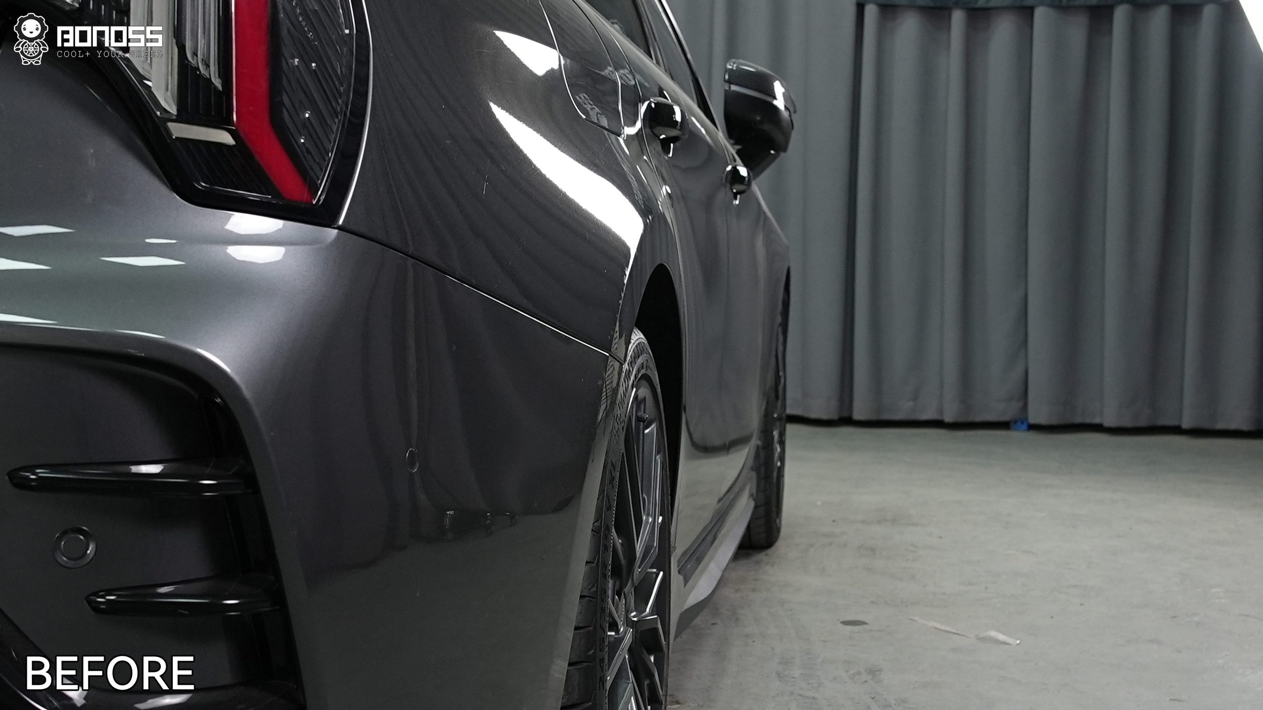 BONOSS Forged Lightweight Plus Lynk&Co 03 Wheel Spacers Front 20mm Rear 20mm Before and After (11)