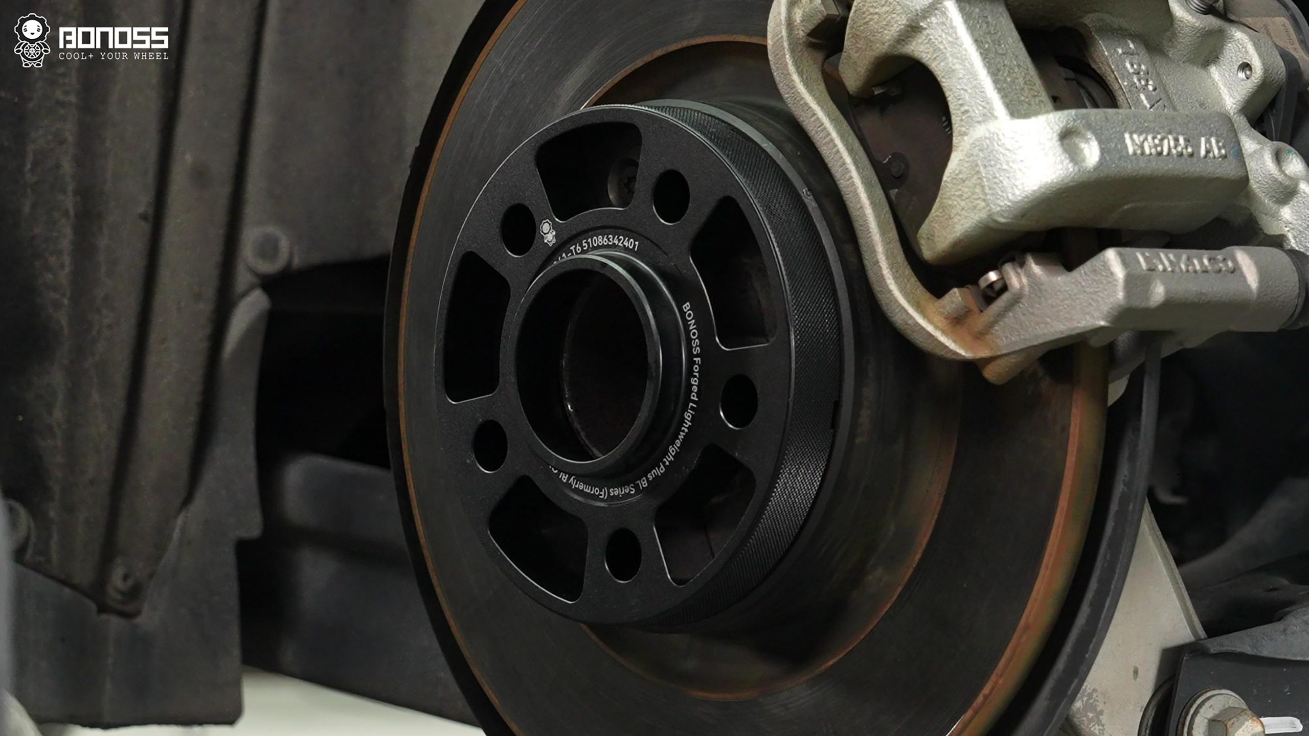 BONOSS Forged Lightweight Plus Lynk&Co 03 Wheel Spacers Front 20mm Rear 20mm Before and After (12)