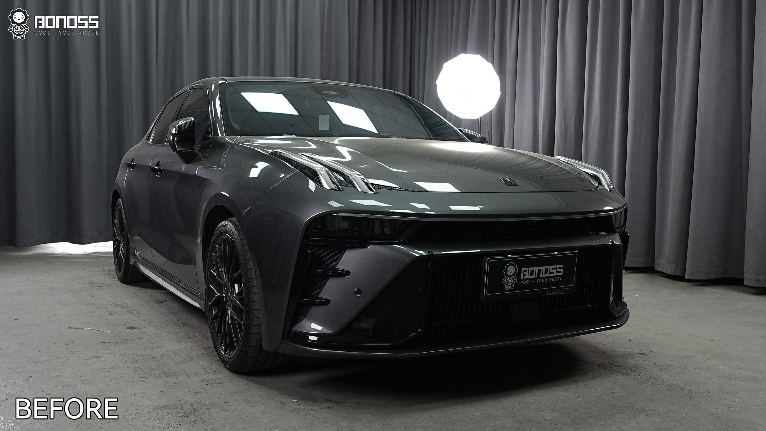 BONOSS Forged Lightweight Plus Lynk&Co 03 Wheel Spacers Front 20mm Rear 20mm Before and After (7)