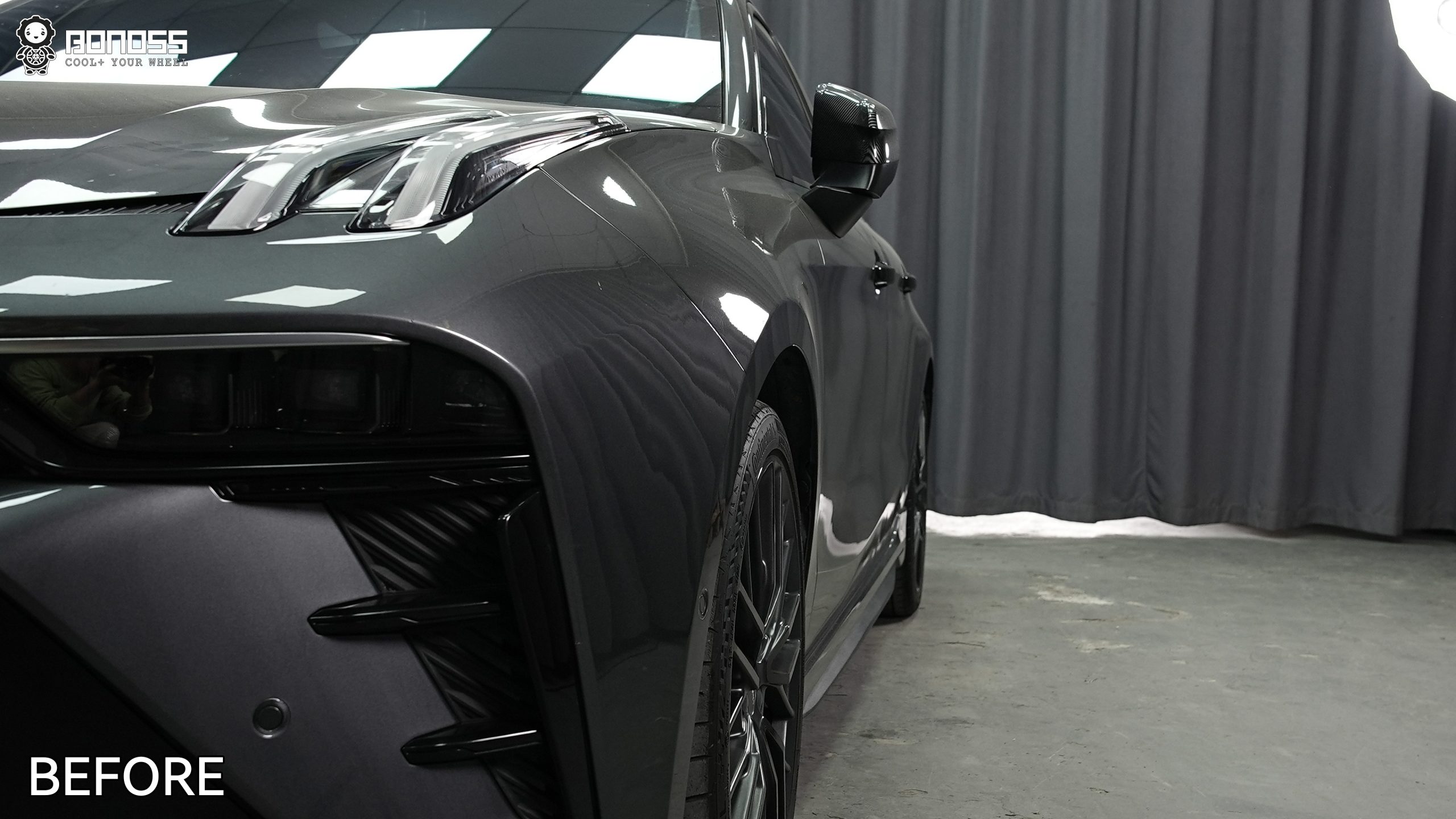 BONOSS Forged Lightweight Plus Lynk&Co 03 Wheel Spacers Front 20mm Rear 20mm Before and After (8)