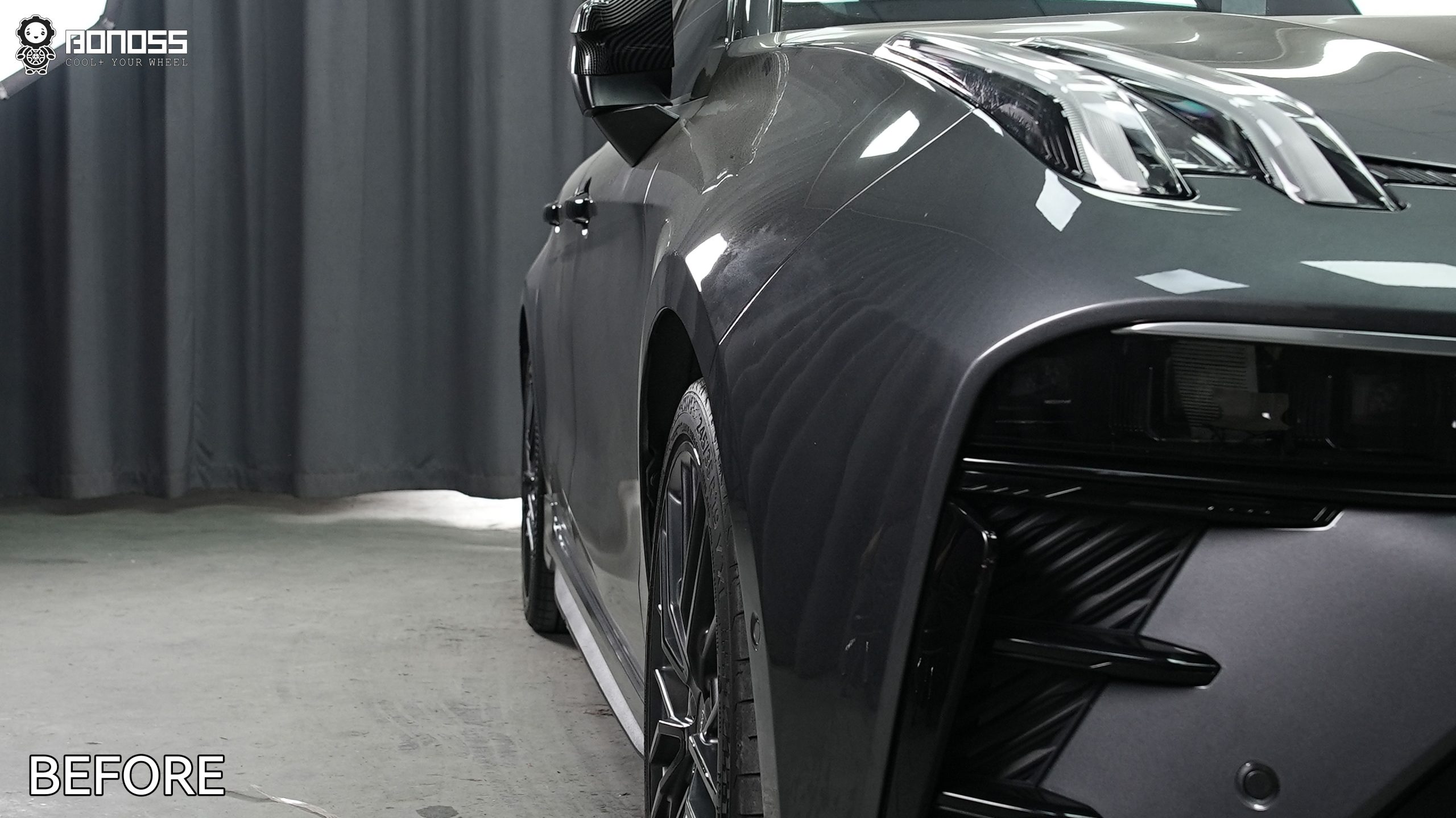 BONOSS Forged Lightweight Plus Lynk&Co 03 Wheel Spacers Front 20mm Rear 20mm Before and After (9)