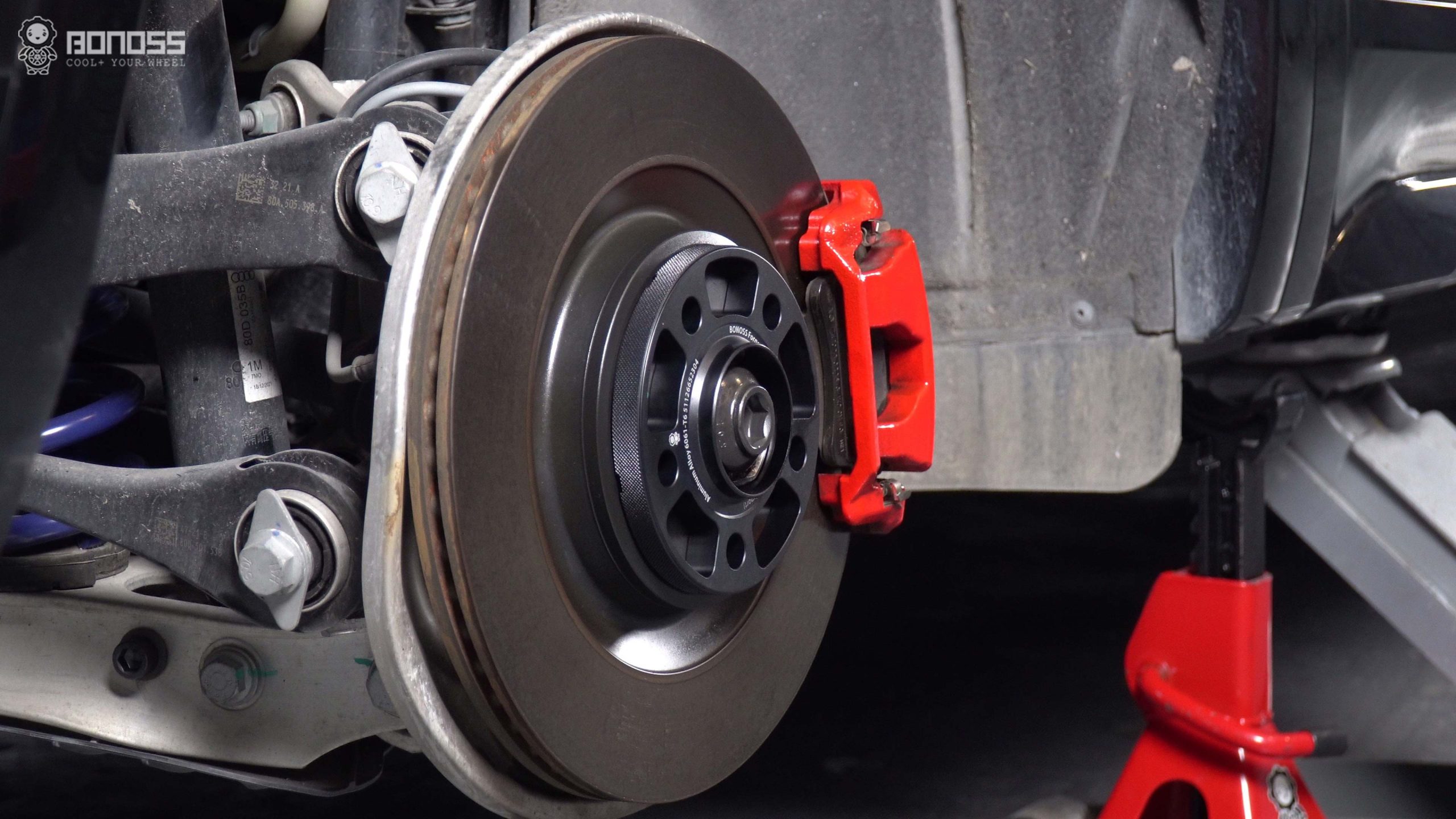 Best Audi SQ5 Wheel Spacers Replacement Avoid Costly Mistakes BONOSS Forged Lightweight Plus Adapters Hubcentric Spacers Before and After (2)