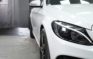 Best Mercedes Spacers Sizes Fitment Tested Reviews BONOSS Forged Lightweight Plus Adapters Hubcentric Spacers Before and After (1)