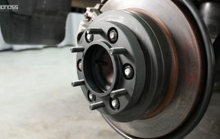 Best Toyota Tacoma 1 Inch Wheel Spacers Hub-Centric vs. Lug-Centric BONOSS Forged Active Cooling Adapters Hubcentric Spacers Pros Before and After Example (2)