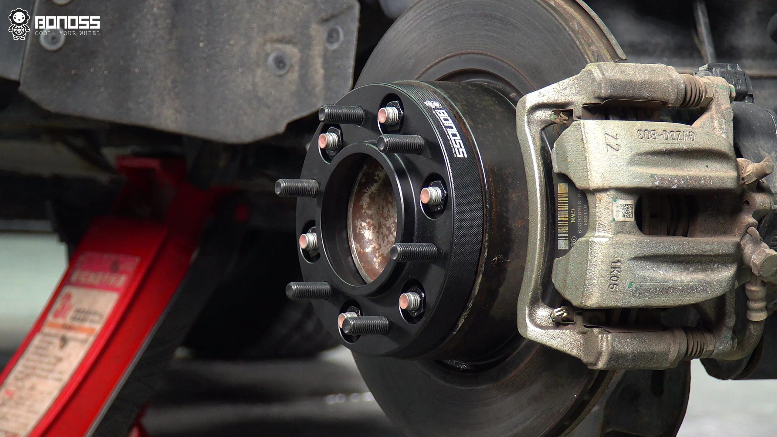Ford Ranger Wheel Spacers Expert Torque Tips to Prevent Costly Mistakes BONOSS Forged Active Cooling Adapters Hubcentric Spacers Pros Before and After Example (3)