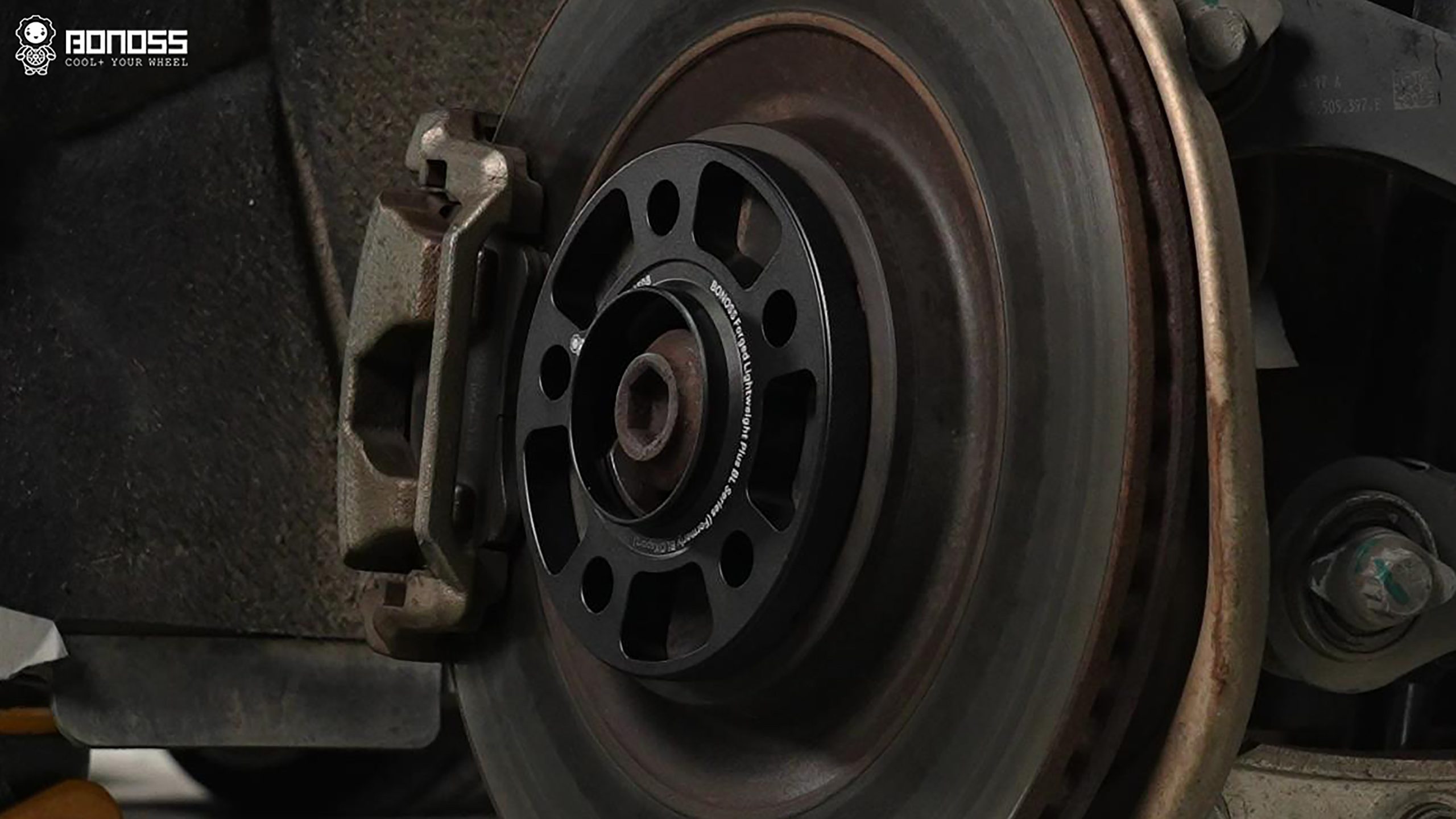 Installing Audi Wheel Spacers What You Must Know About Safety BONOSS Forged Lightweight Plus Adapters Hubcentric Spacers Before and After (2)