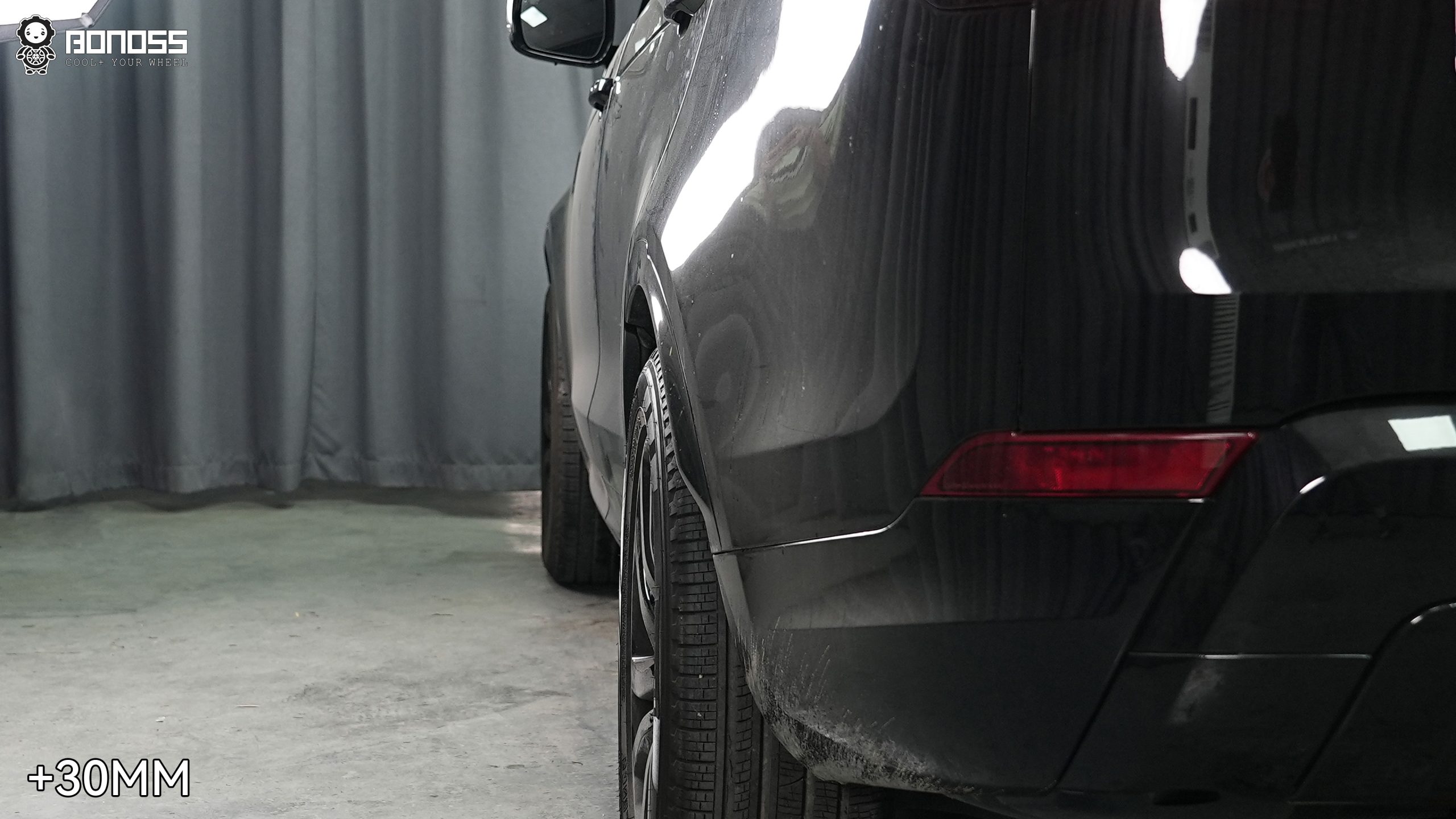 Ultimate 4x4 Wheel Spacers Size Chart Avoid Rubbing! BONOSS Forged Active Cooling Adapters Hubcentric Spacers Pros Before and After Example (2)