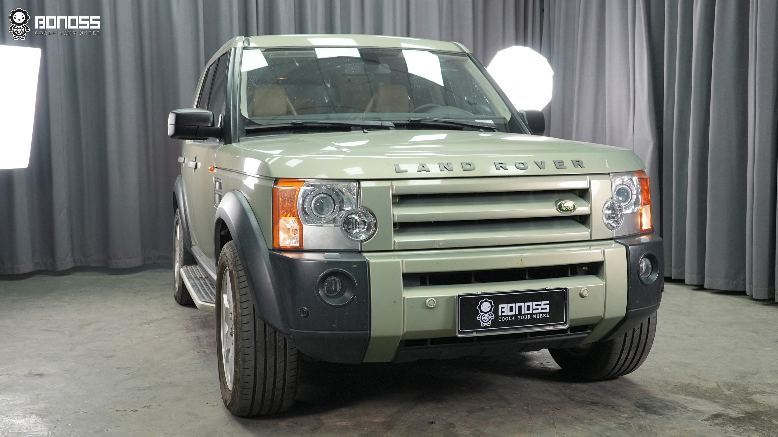 BONOSS Forged Active Cooling 2005 Land Rover Discovery 3 Wheel Spacers Front 20mm Rear 35mm Before and After (2)