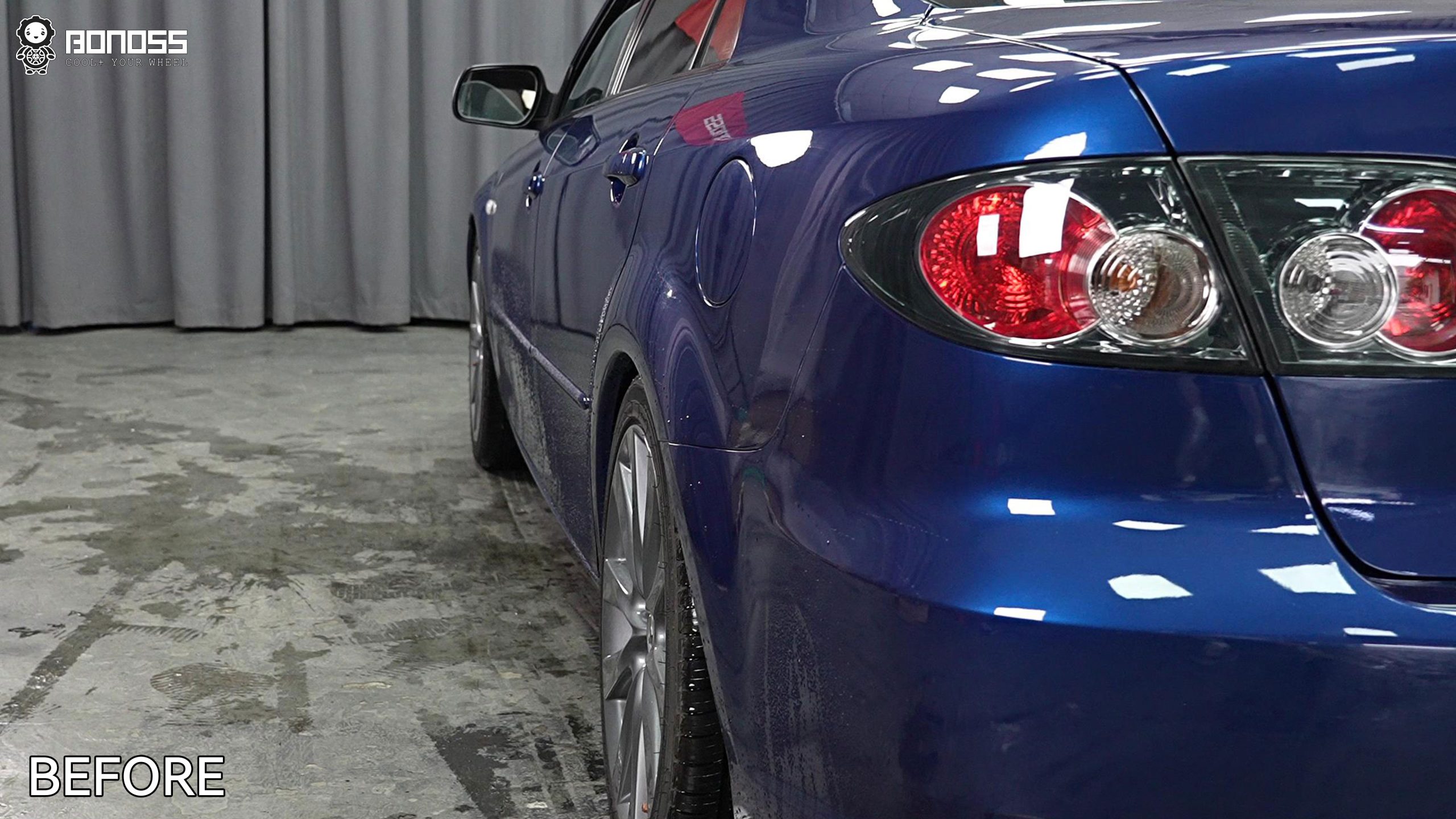 BONOSS Forged Active Cooling 2006 Mazda Mazda6 Wheel Spacers Front 15mm Rear 15mm Before and After (10)