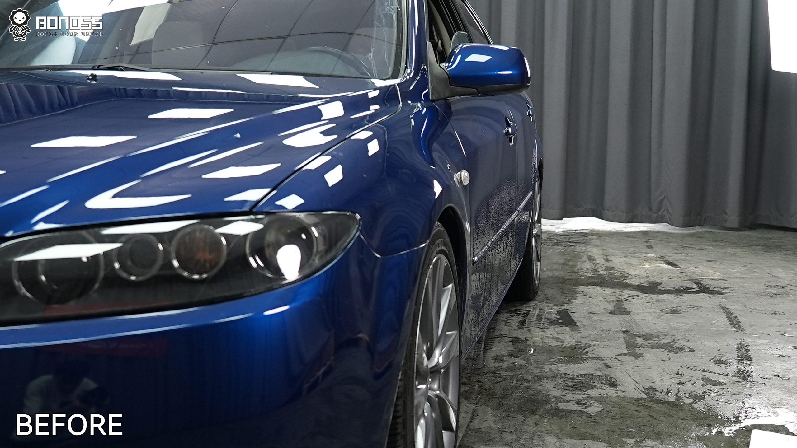 BONOSS Forged Active Cooling 2006 Mazda Mazda6 Wheel Spacers Front 15mm Rear 15mm Before and After (8)