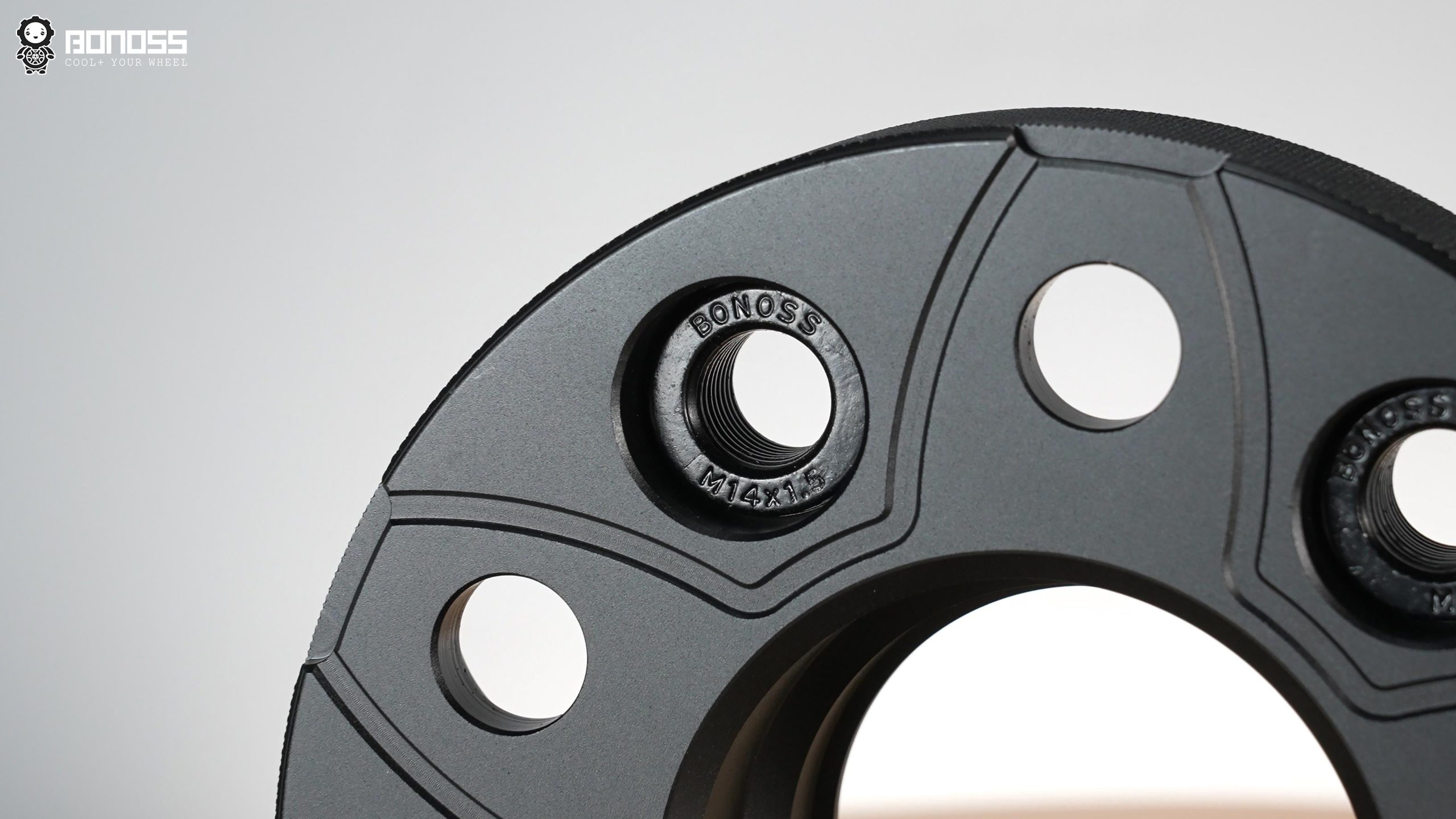 BONOSS Forged Active Cooling 2010 Mercedes-Benz S-Class Wheel Spacers Front 25mm Rear 30mm Before and After (1)