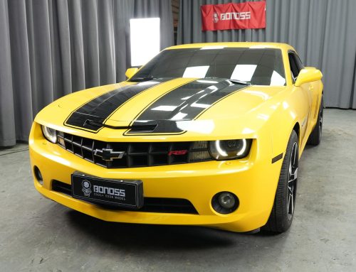 BONOSS Forged Active Cooling 2012 Chevrolet Camaro Wheel Spacers Front 20mm Rear 20mm Before and After