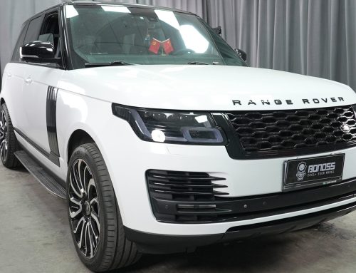 BONOSS Forged Active Cooling 2013 Land Rover Range Rover Wheel Spacers Front 20mm Rear 30mm Before and After