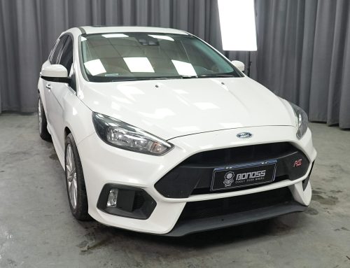 BONOSS Forged Active Cooling 2017 Ford Focus Wheel Spacers Front 20mm Rear 25mm Before and After