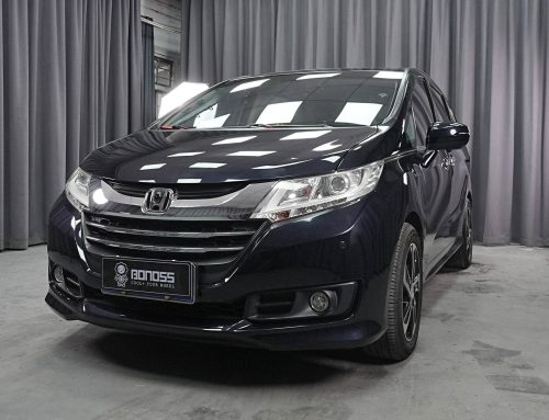 BONOSS Forged Active Cooling 2017 Honda Odyssey Wheel Spacers Front 20mm Rear 30mm Before and After