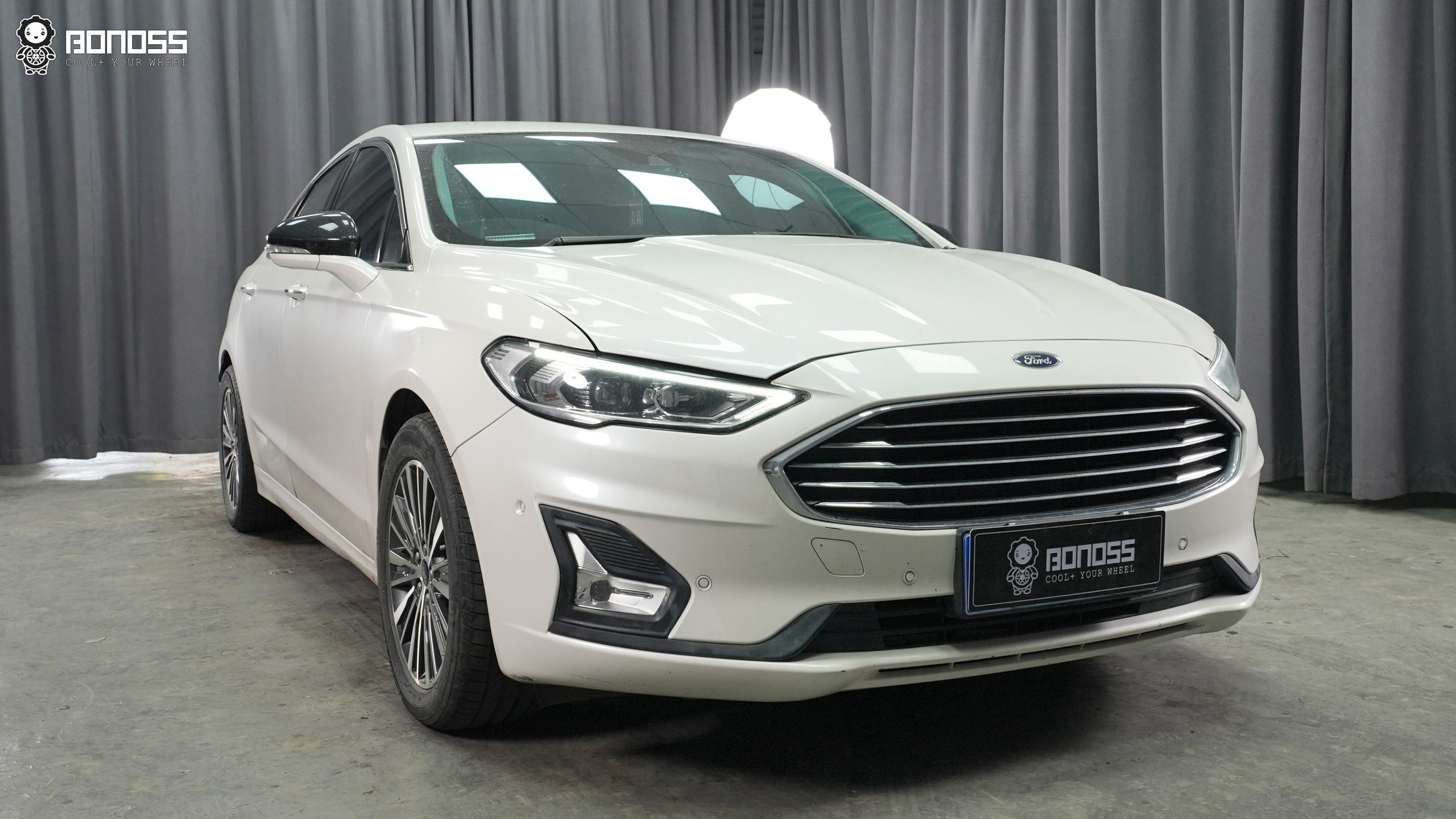 BONOSS Forged Active Cooling 2018 Ford Mondeo Wheel Spacers Front 20mm Rear 15mm Before and After (2)