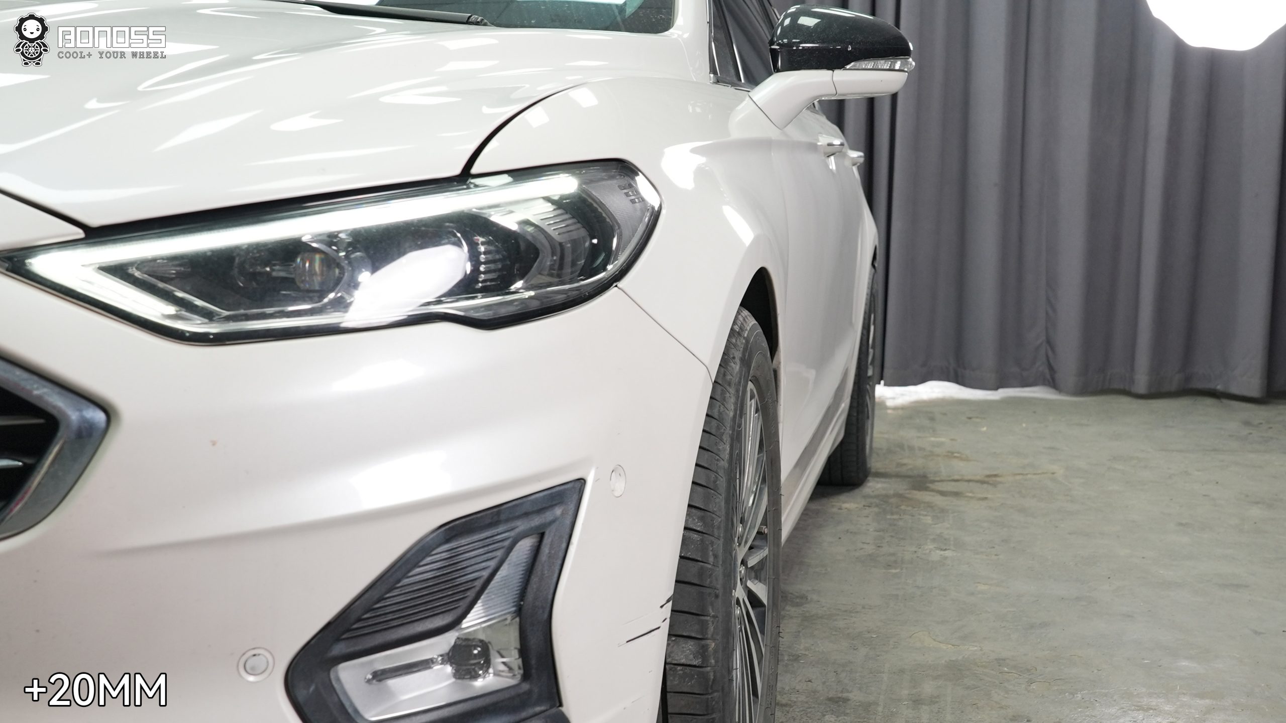 BONOSS Forged Active Cooling 2018 Ford Mondeo Wheel Spacers Front 20mm Rear 15mm Before and After (3)