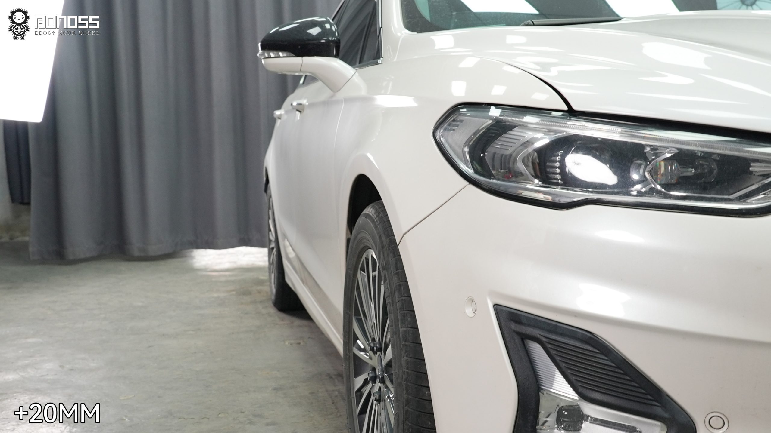 BONOSS Forged Active Cooling 2018 Ford Mondeo Wheel Spacers Front 20mm Rear 15mm Before and After (4)