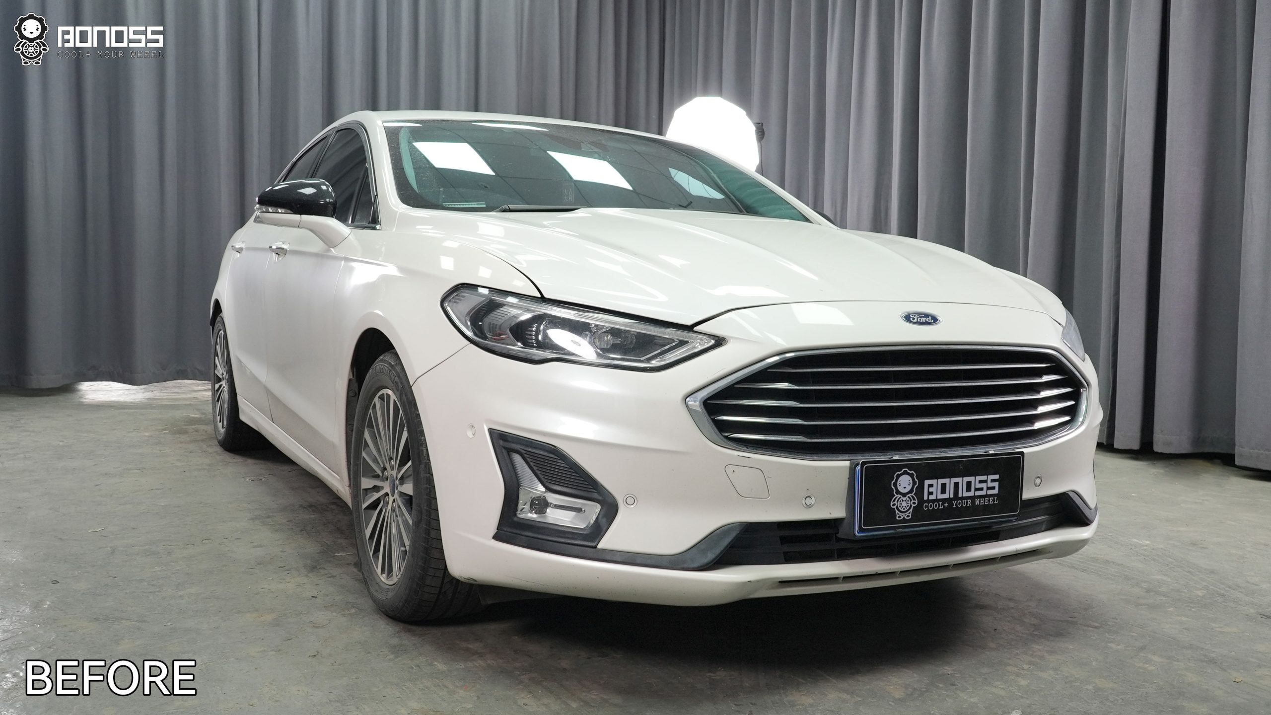 BONOSS Forged Active Cooling 2018 Ford Mondeo Wheel Spacers Front 20mm Rear 15mm Before and After (7)