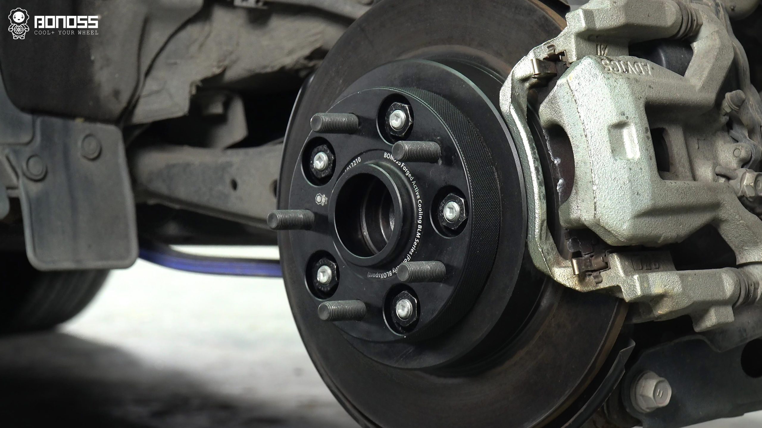 BONOSS Forged Active Cooling 2018 Lexus NX Wheel Spacers Front 20mm Rear 25mm Before and After (14)