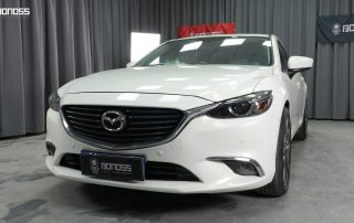 BONOSS Forged Active Cooling 2018 Mazda Mazda6 Wheel Spacers Front 20mm Rear 25mm Before and After (2)