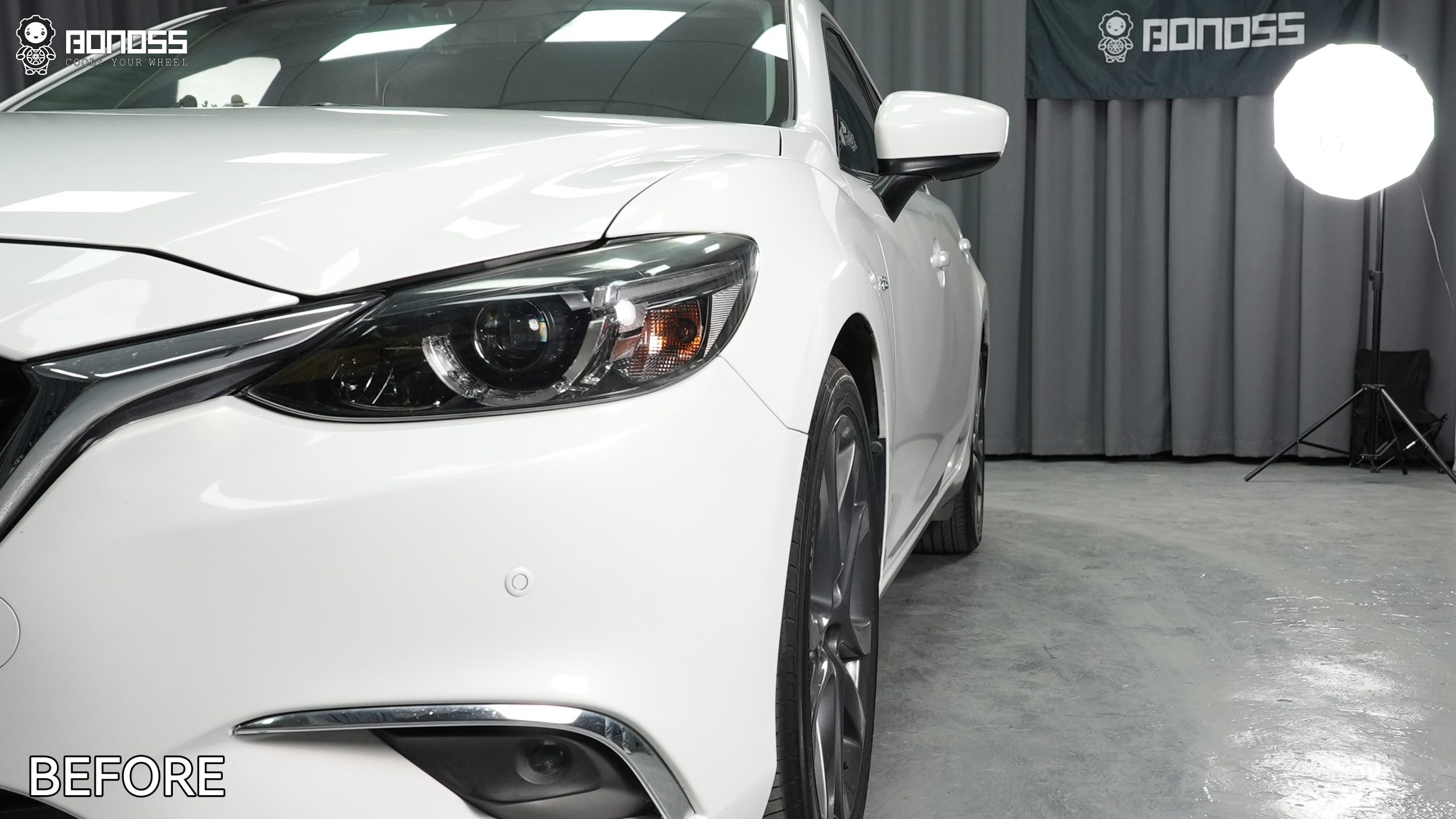 BONOSS Forged Active Cooling 2018 Mazda Mazda6 Wheel Spacers Front 20mm Rear 25mm Before and After (8)