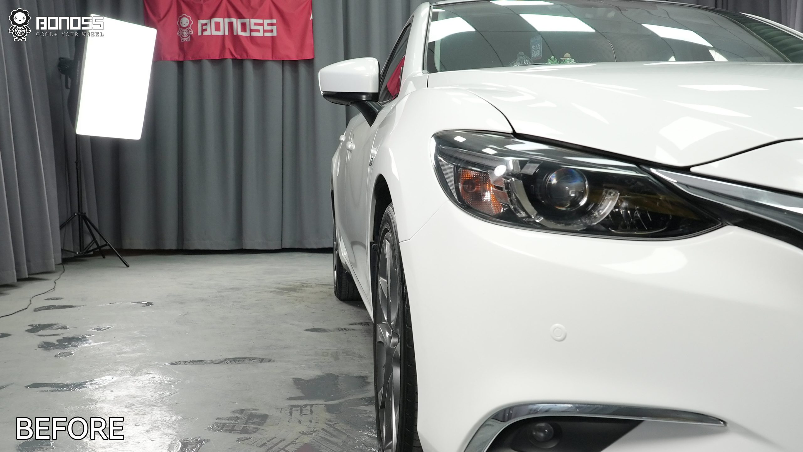 BONOSS Forged Active Cooling 2018 Mazda Mazda6 Wheel Spacers Front 20mm Rear 25mm Before and After (9)