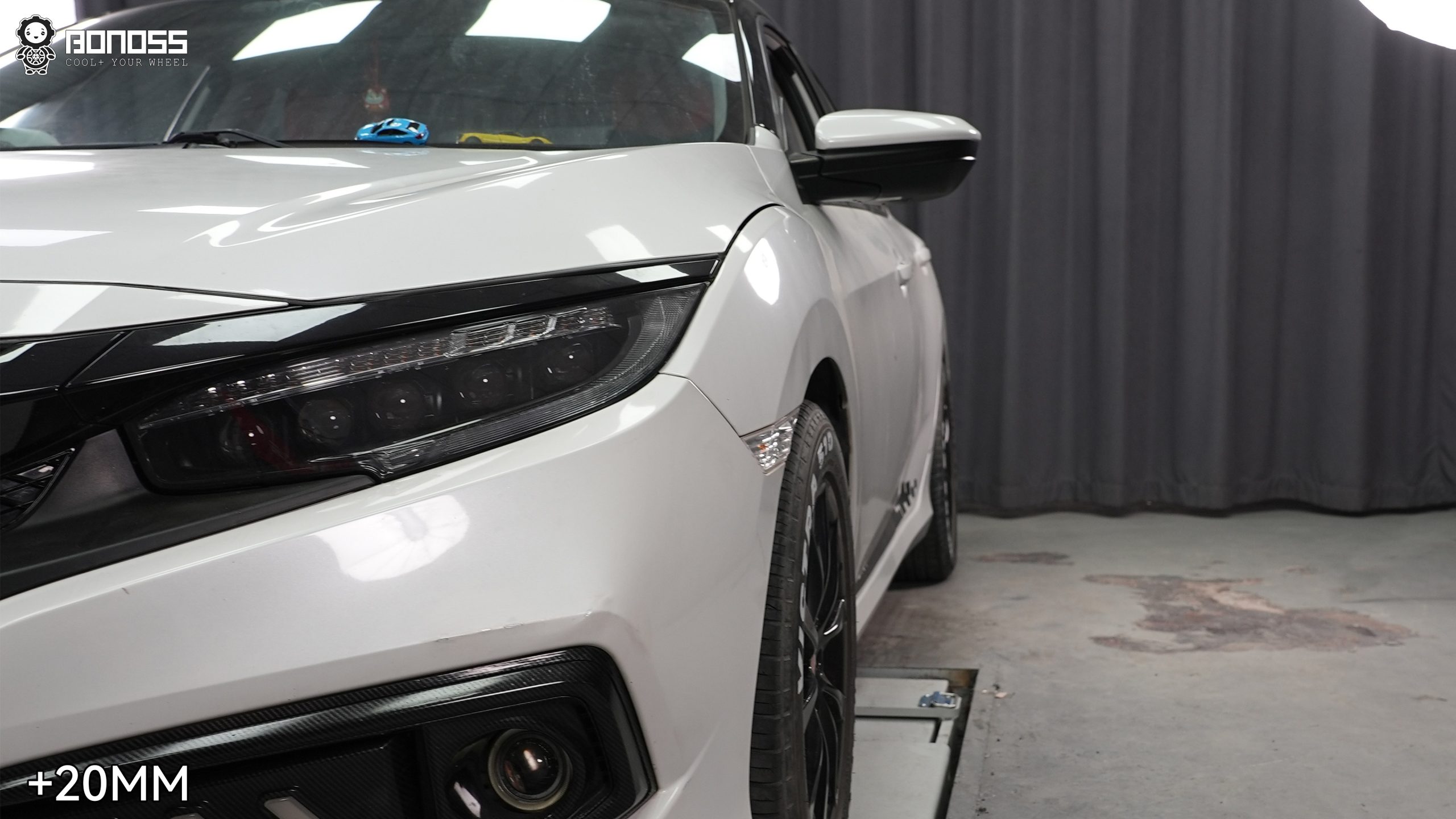 BONOSS Forged Active Cooling 2019 Honda Civic Wheel Spacers Good or Bad Front 20mm Rear 25mm (3)