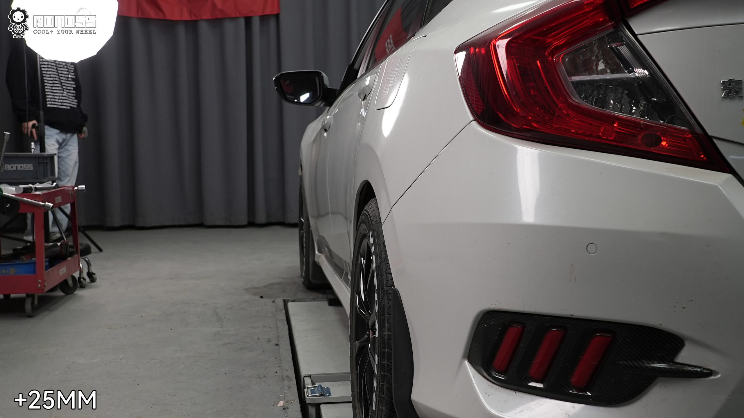 BONOSS Forged Active Cooling 2019 Honda Civic Wheel Spacers Good or Bad Front 20mm Rear 25mm (5)