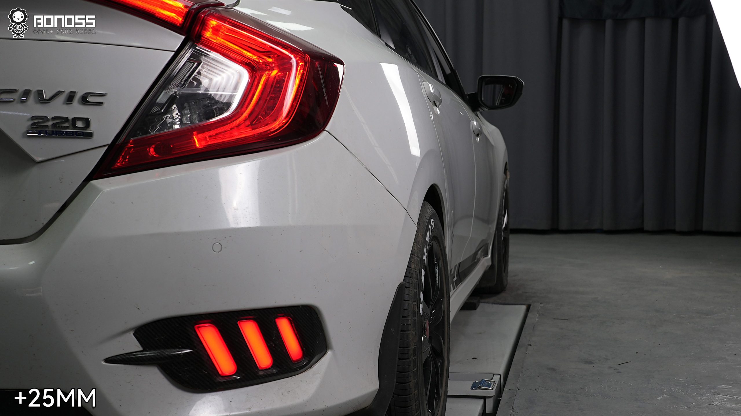 BONOSS Forged Active Cooling 2019 Honda Civic Wheel Spacers Good or Bad Front 20mm Rear 25mm (6)