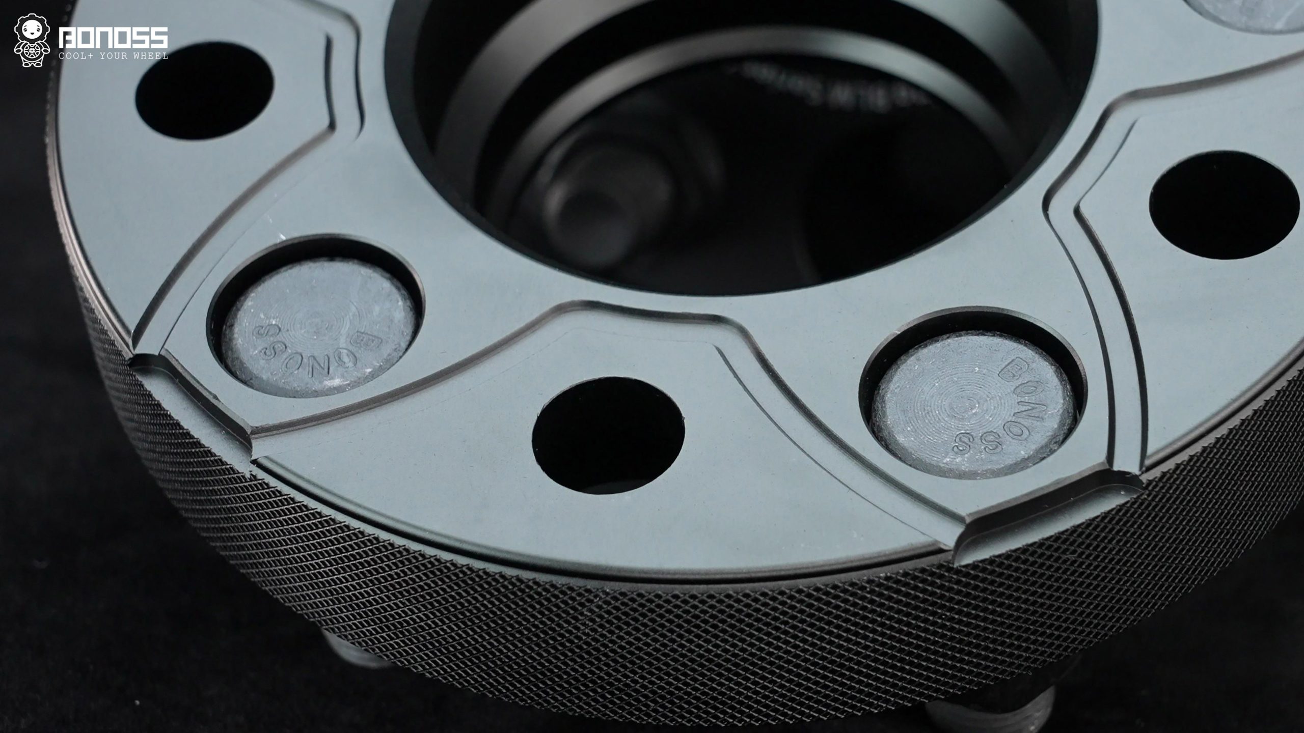 BONOSS Forged Active Cooling 2019 Hongqi HS5 Wheel Spacers Front 20mm Rear 25mm Before and After (1)