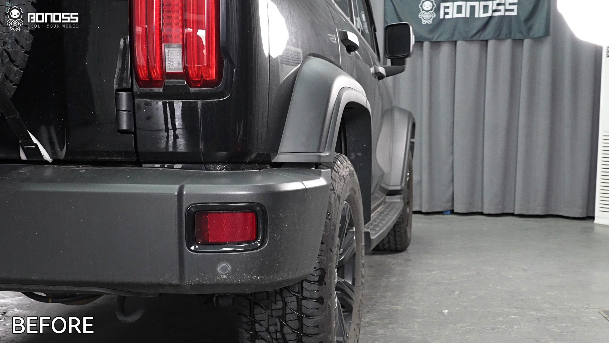 BONOSS Forged Active Cooling 2021 Tank 300 Wheel Spacers Front 25mm Rear 25mm Before and After (11)