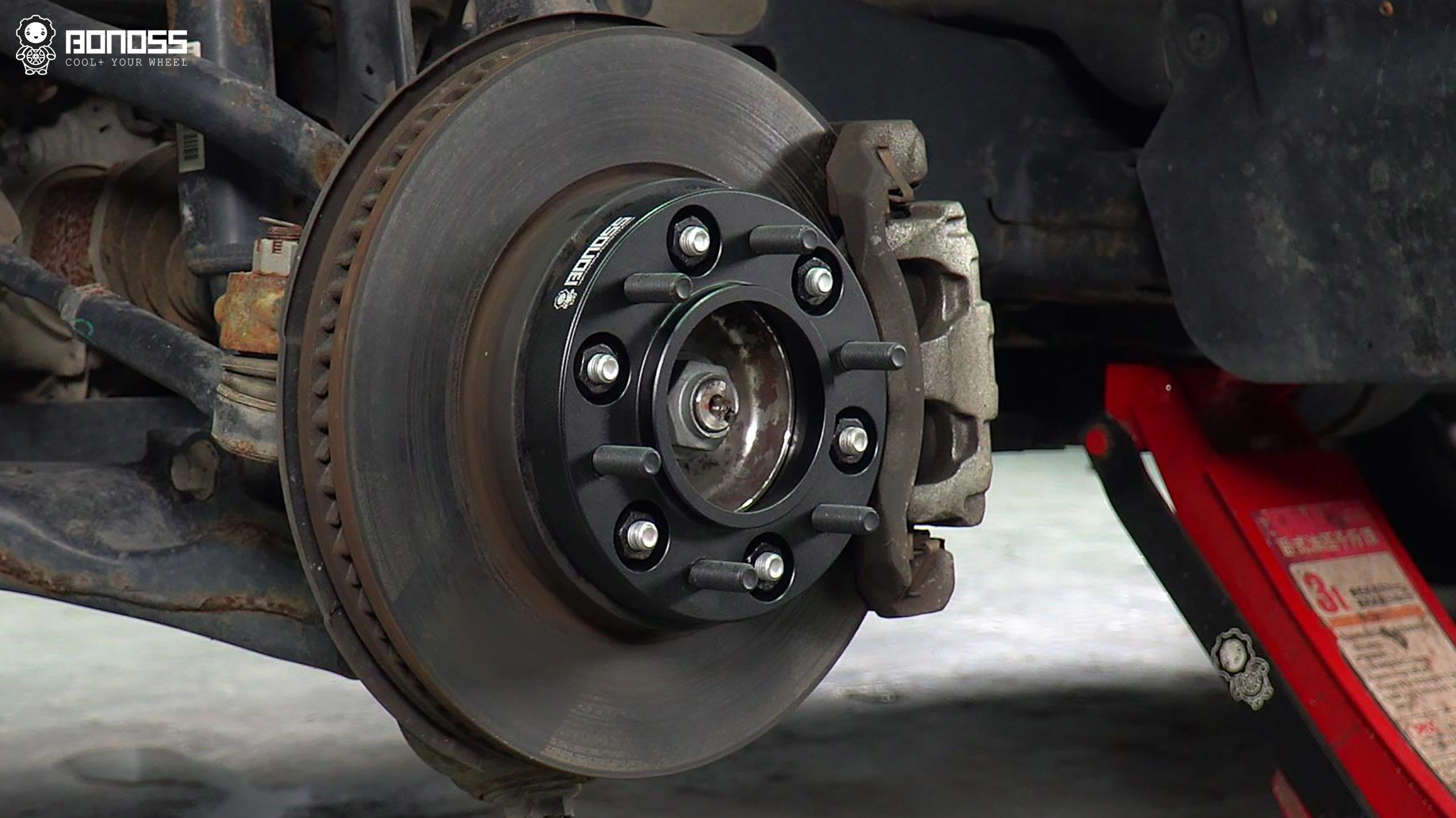 BONOSS Forged Active Cooling 2021 Tank 300 Wheel Spacers Front 25mm Rear 25mm Before and After (12)